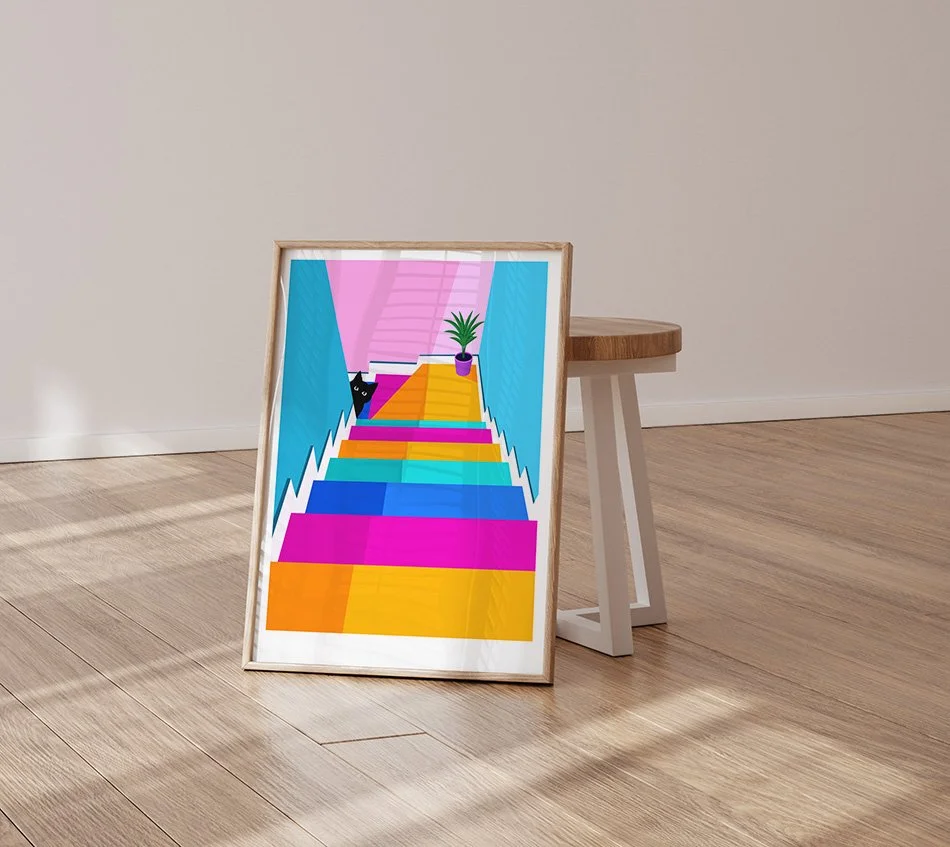 Petter Schmart kjøkken katt kunst.jpg