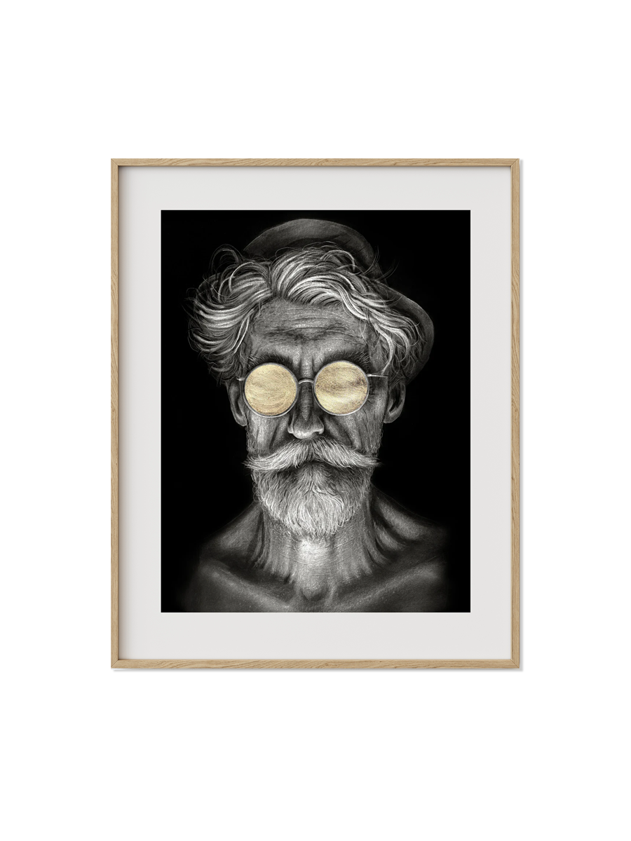Børge Bredenbekk gullgraver kunst trykk.png
