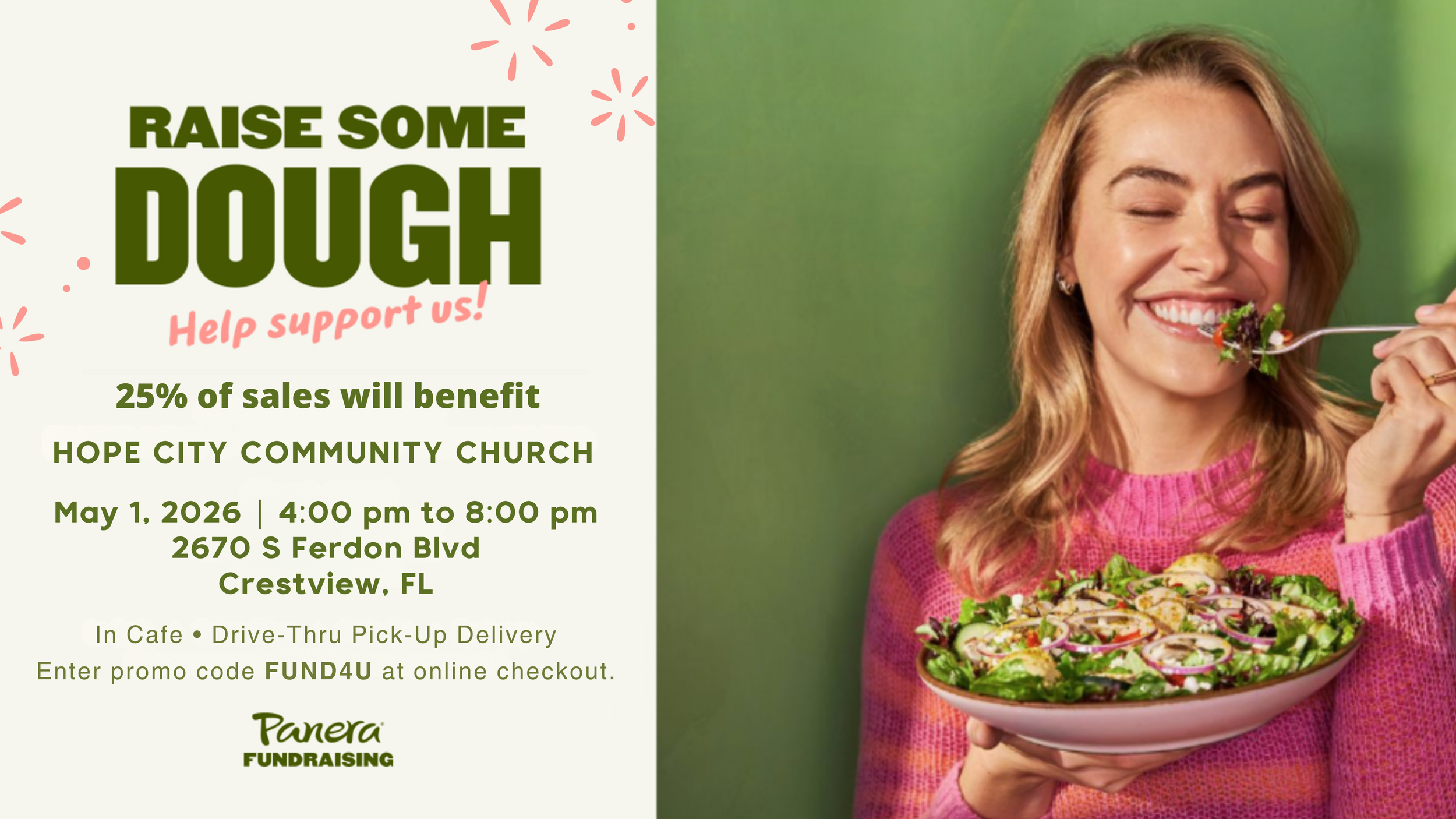 Panera Youth Camp Fundraiser