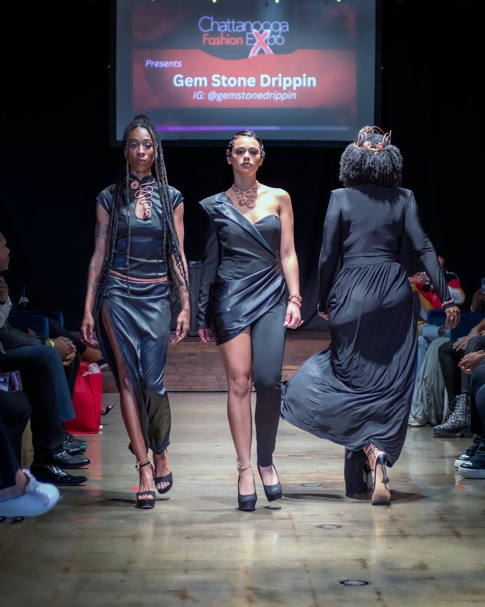 Designer Gem Stone Drippin- Models Brittany Moss and Bianca Bradshaw- Photo by David Tedder.jpg
