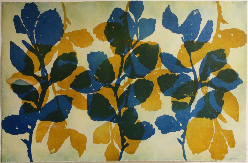 Nancy Azara
Golden Treasure 19, 2017
Monotype