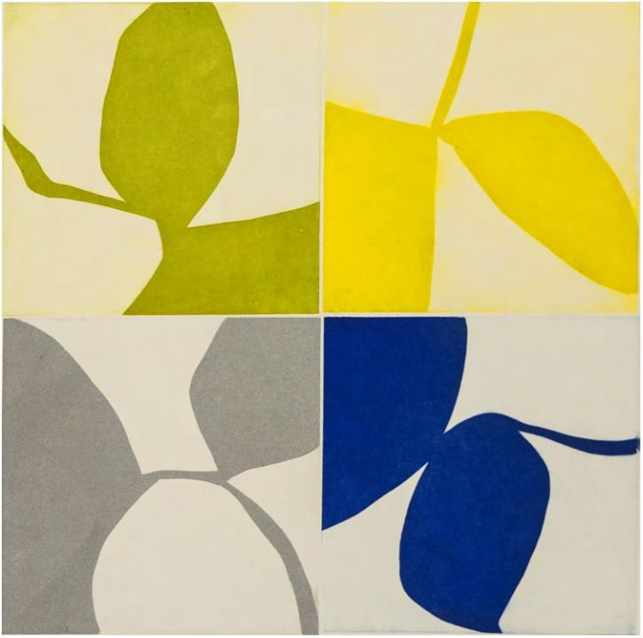 Marina Adams
New Alphabet Series #28, 2010
Gouache on handmade Indian paper