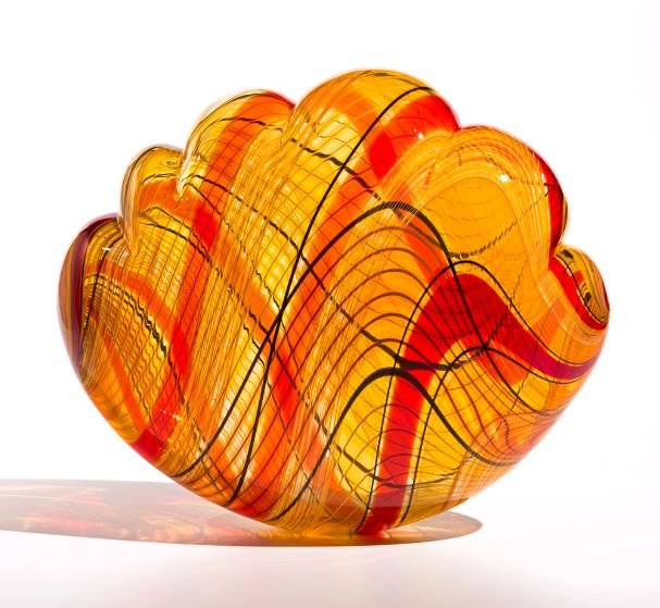Nancy Callan, Symphony Cloud, Blown glass