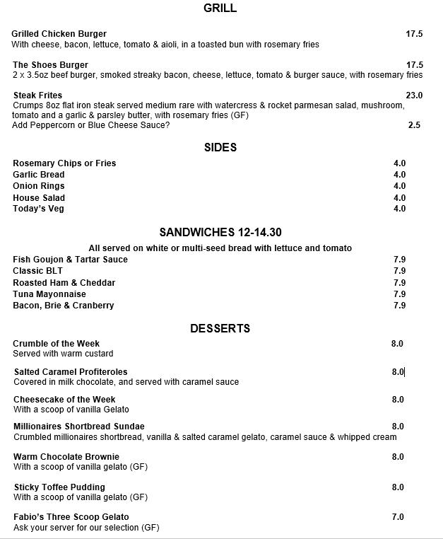 Main Menu