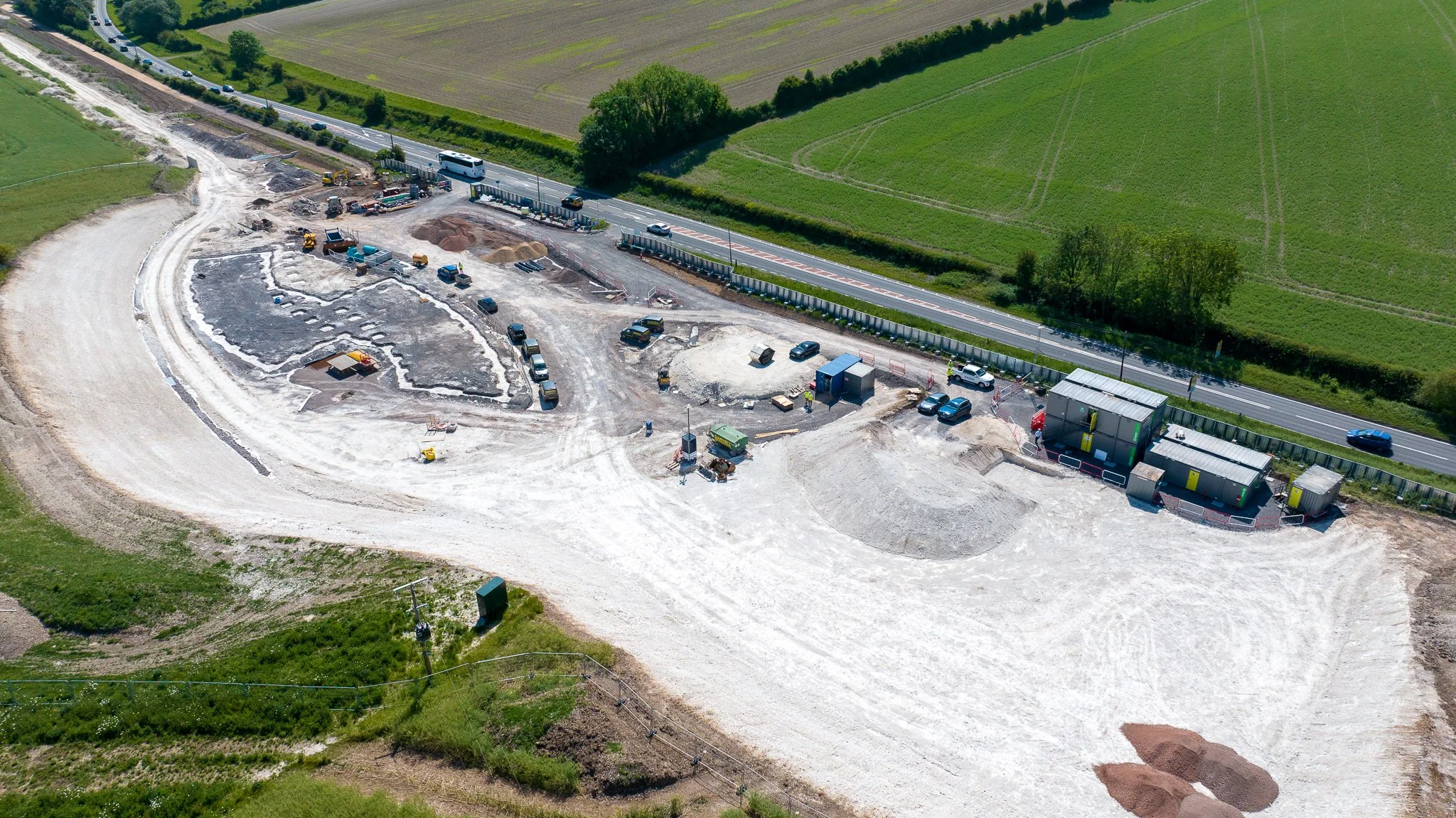 Aerial view of InstaVolt Chicklade