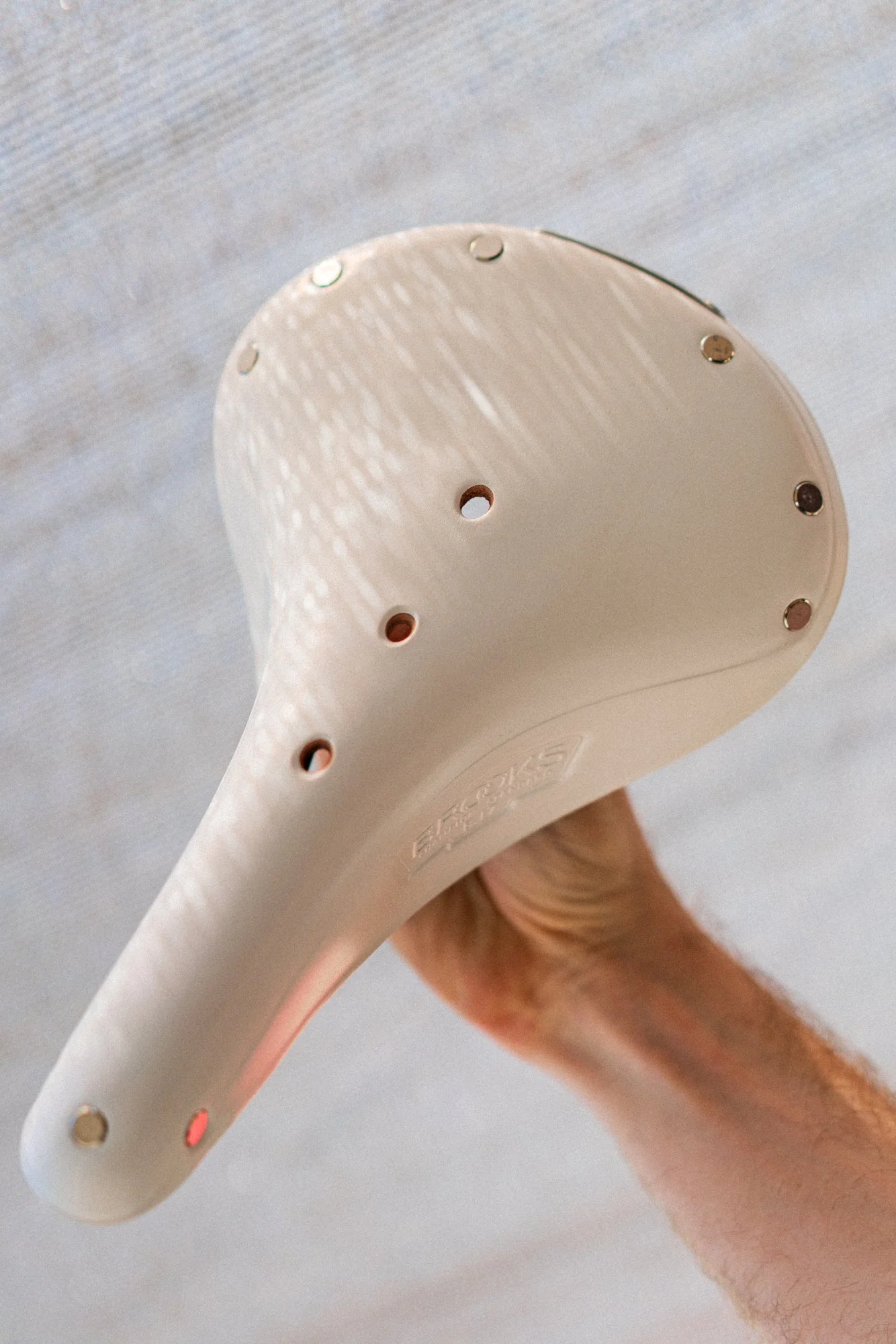 Brooks B17 Limited Edition White