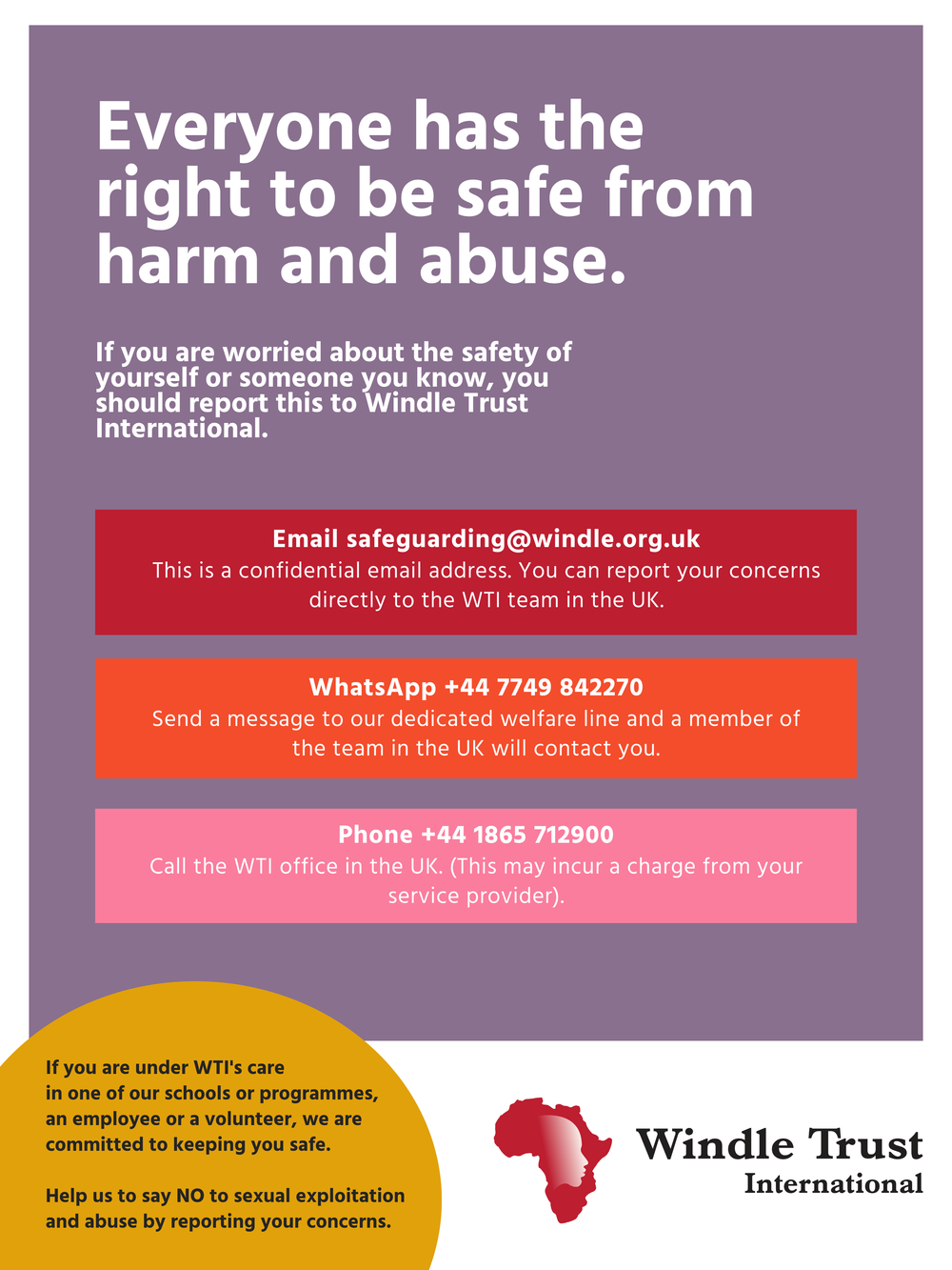 Safeguarding is not a dirty word: NGOs need to talk about it, not hide ...