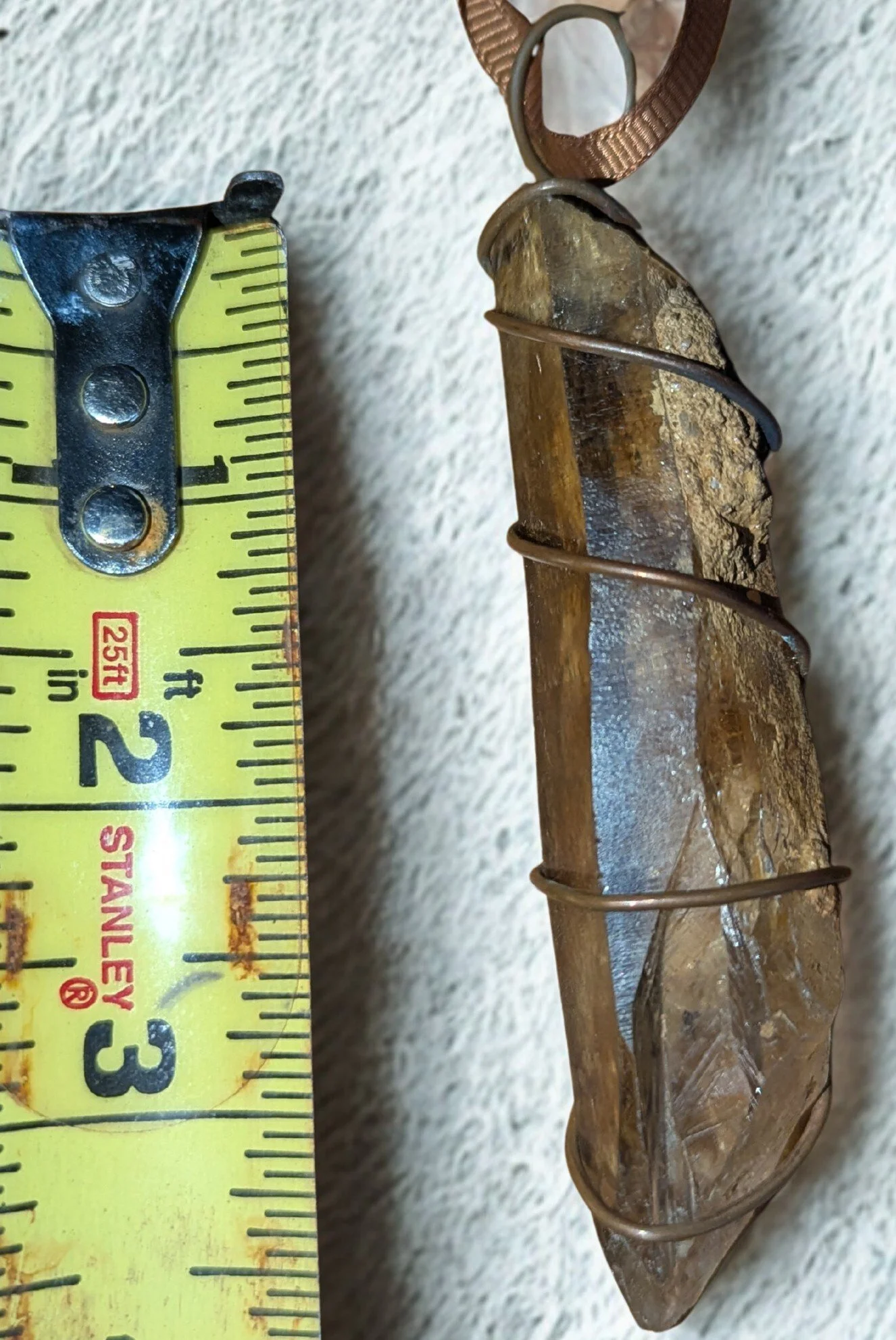 Large MT Smoky Quartz Pendant