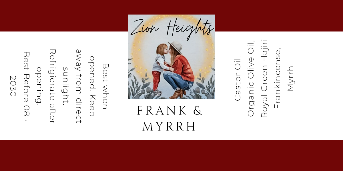 Frank & Myrrh Oil