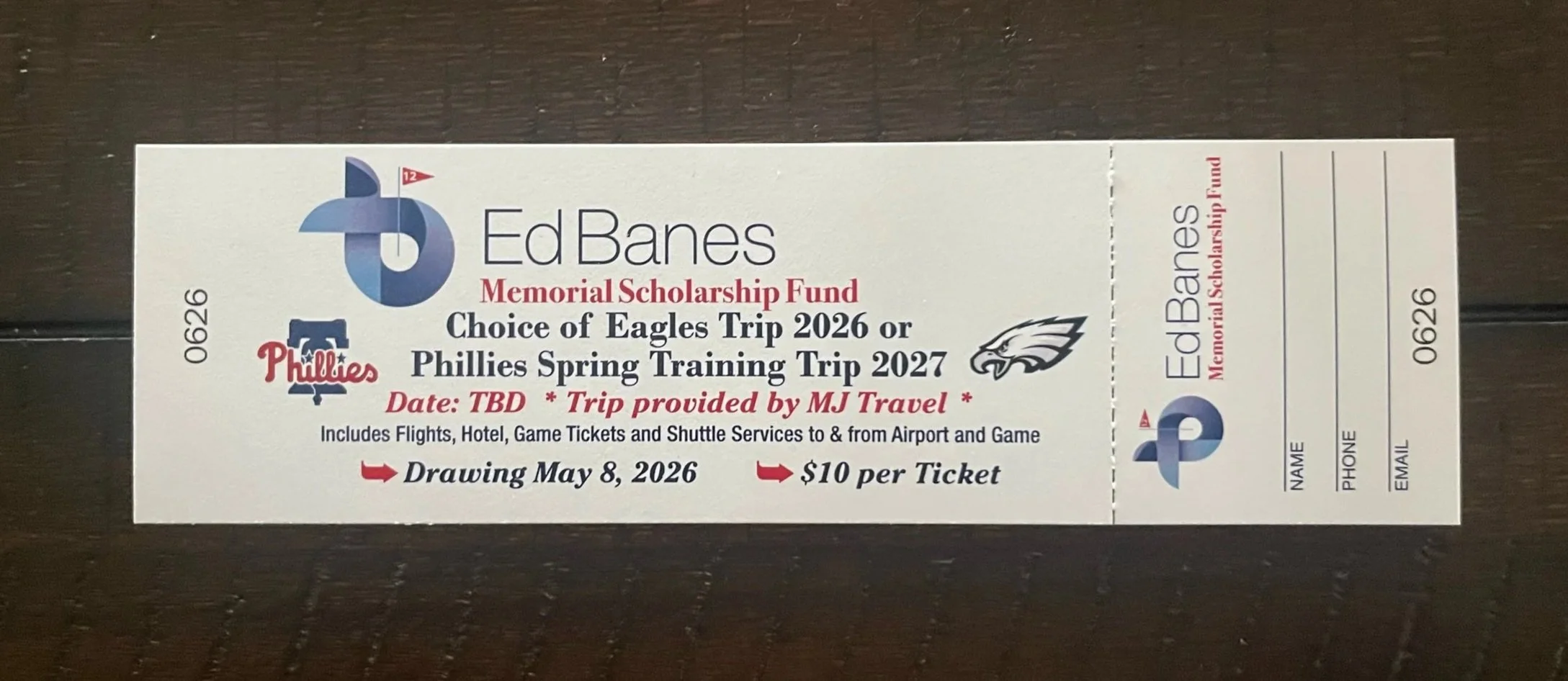 EBMS Chance - Phillies Spring Training/Eagles Away Game
