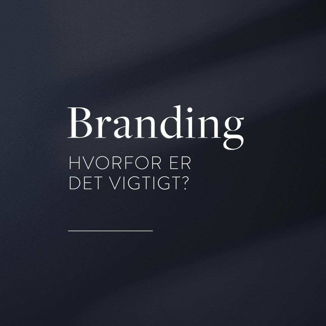 Branding 📢🔥 Hvorfor er det vigtigt?

For de fleste af os virker branding p&aring; et n&aelig;sten ubevidst plan. Vi t&aelig;nker m&aring;ske ikke over, hvorfor vi v&aelig;lger en bestemt chokolade i supermarkedet eller g&aring;r ind p&aring; en spe