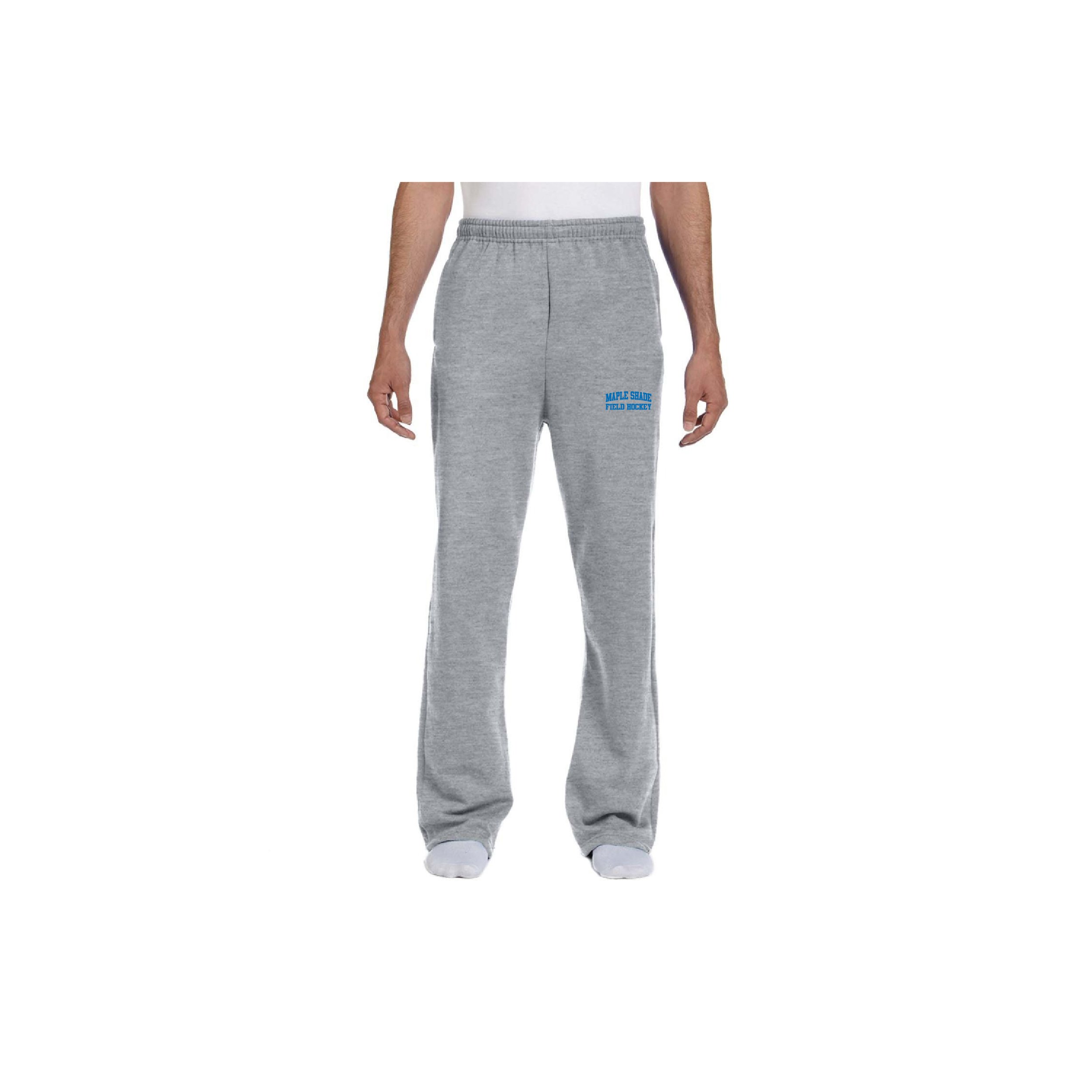 MSFH 974MP-D3 Adult Jerzees Open Bottom Sweatpants with Pockets!!!