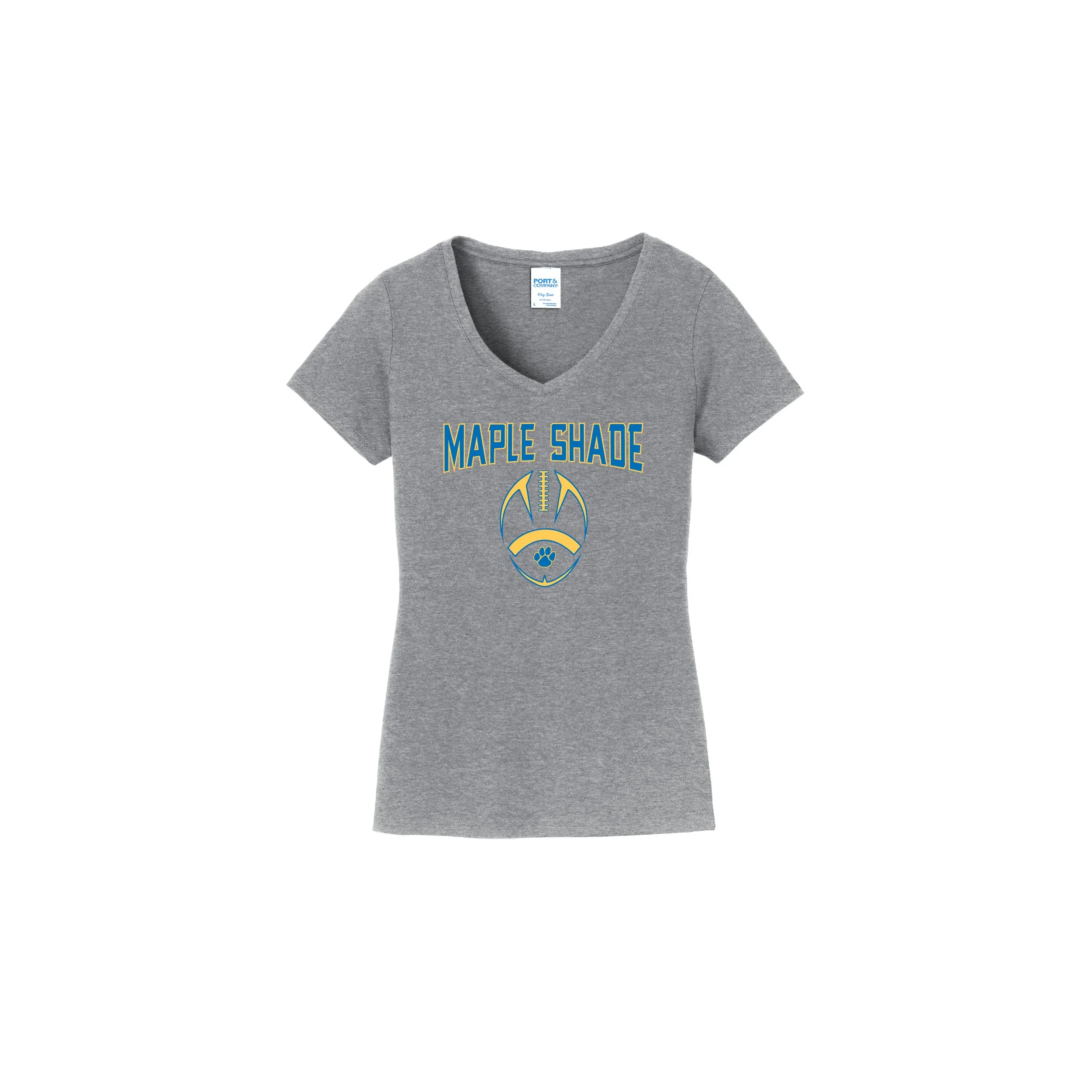 MSF-LPC450V-D3 Port & Company Ladies Ringspun V-Neck Tee