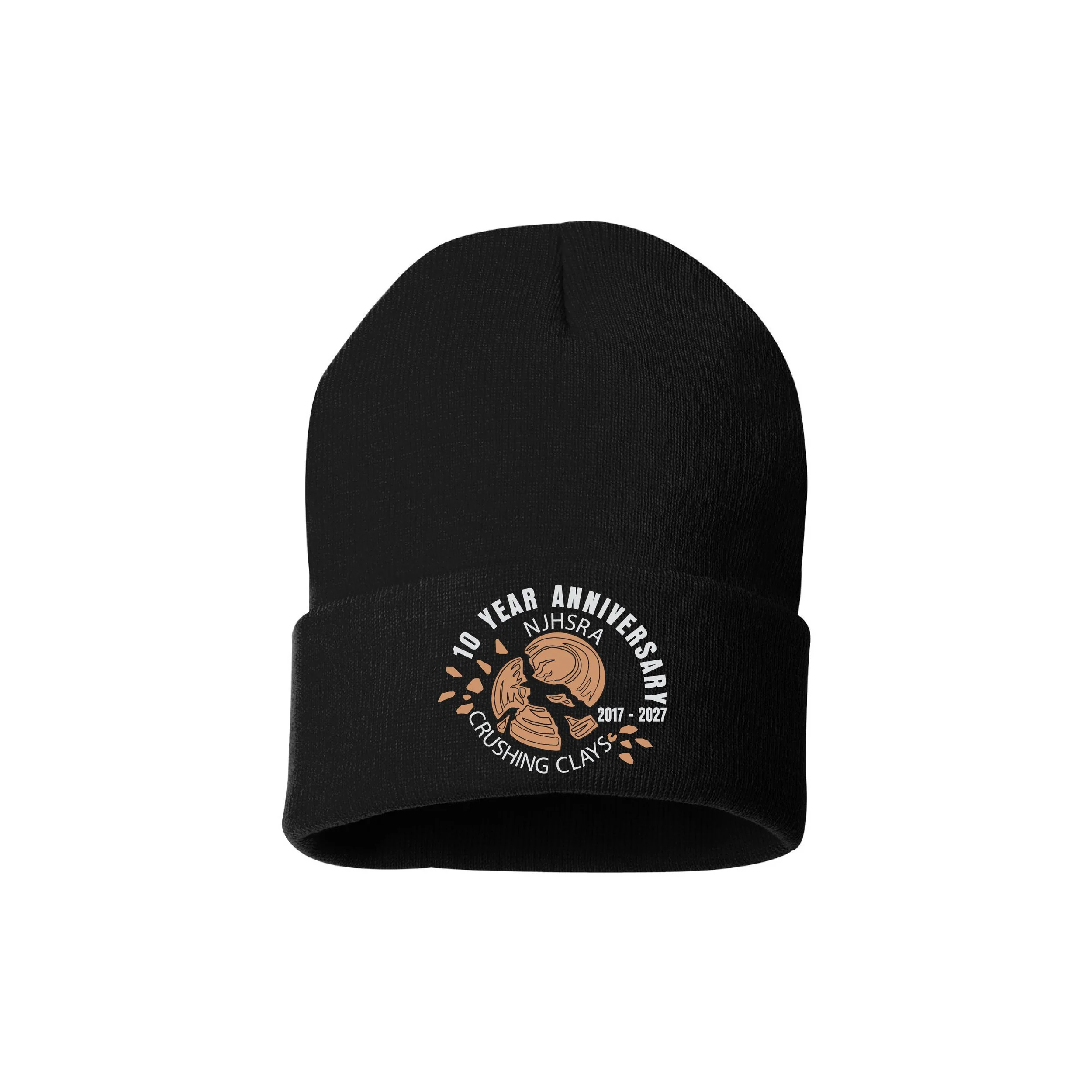 NJHSRA-SP12/CC  Cuffed Beanie!  Embroidered Logo!
