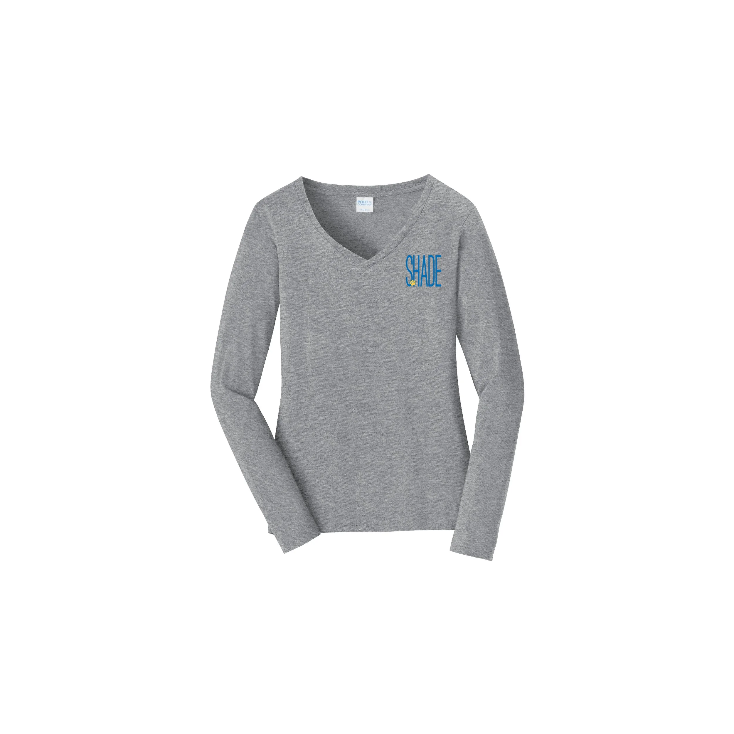 YSLPC450VLS-LTALL  Ladies Port & Company Fan Favorite Long Sleeve V-Neck Tee!