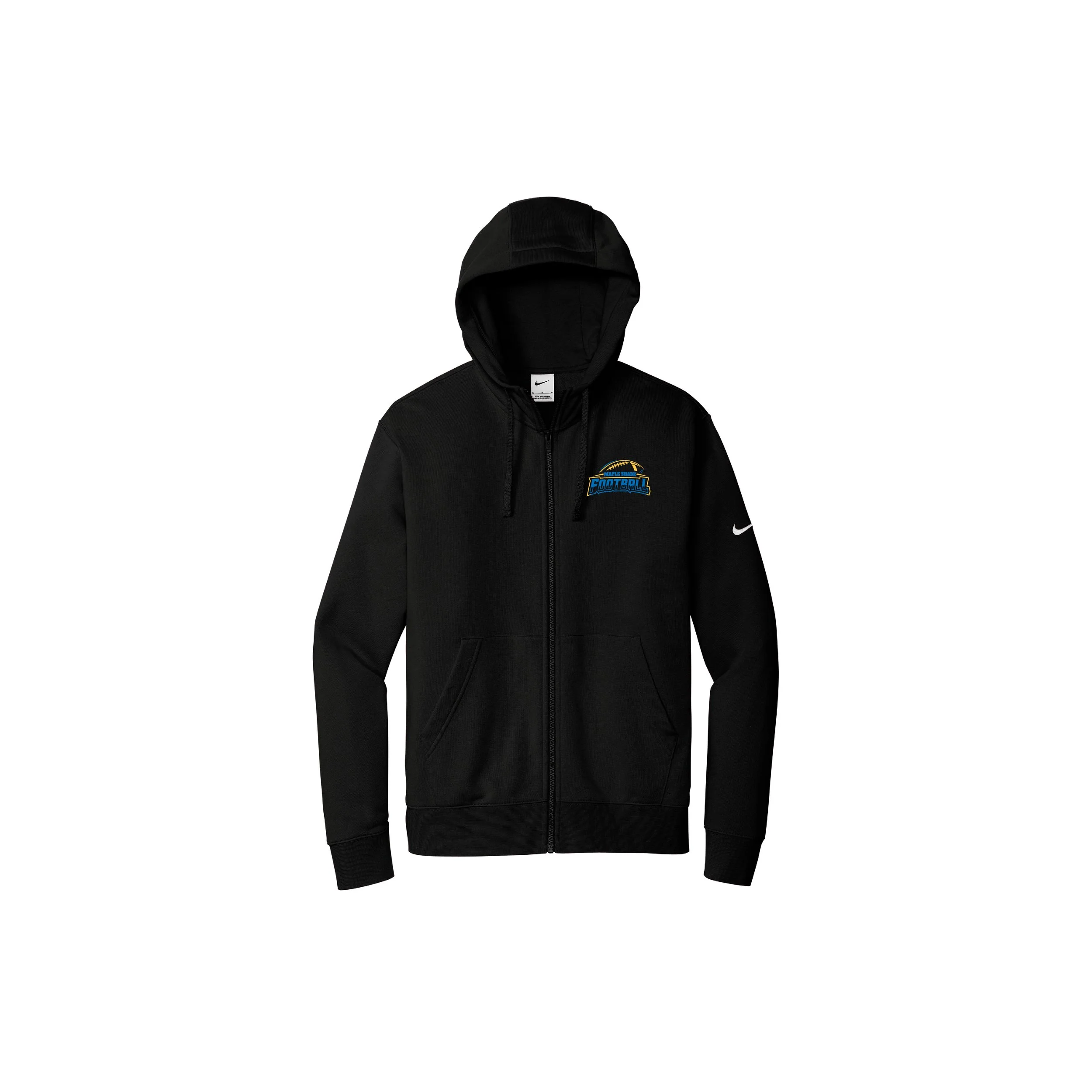 MSF-NKDR1513-D1 Nike Swoosh Sleeve Full Zip Sweatshirt