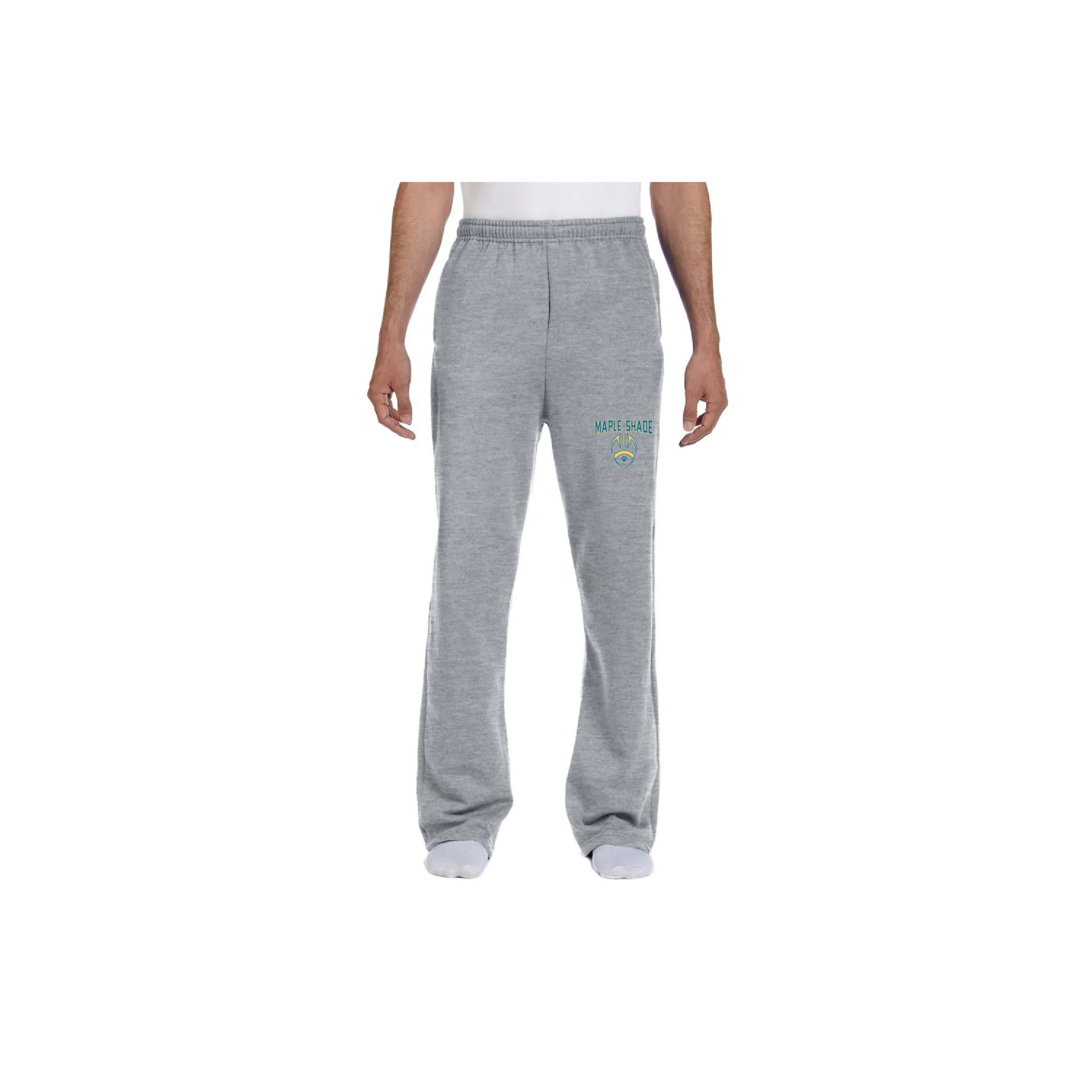 MSF-974MP-D3 Jerzees Open Bottom Sweatpants with Pockets