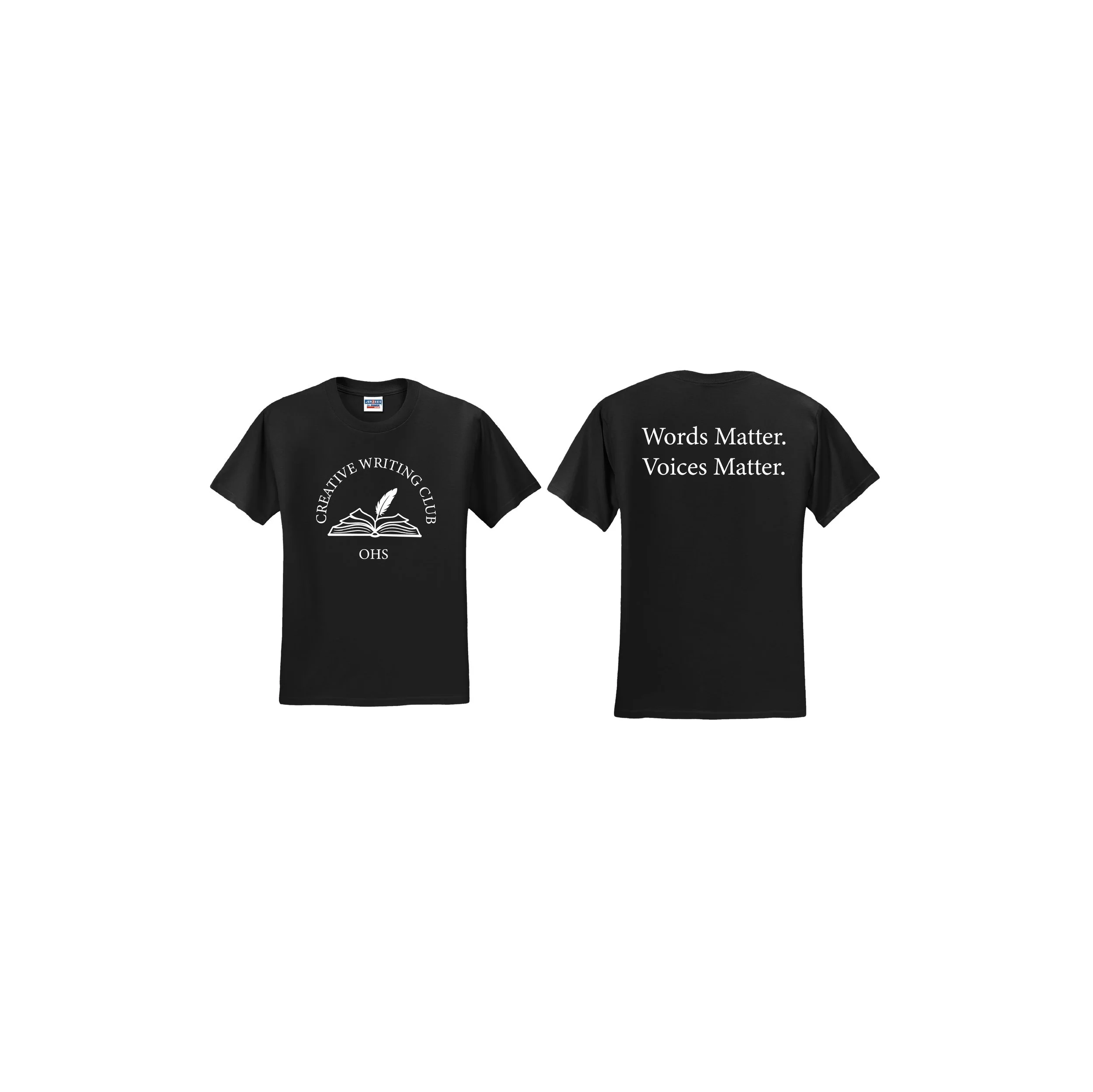 OHSCWC-29M/BK Jerzees 50/50 Short Sleeve Tee!