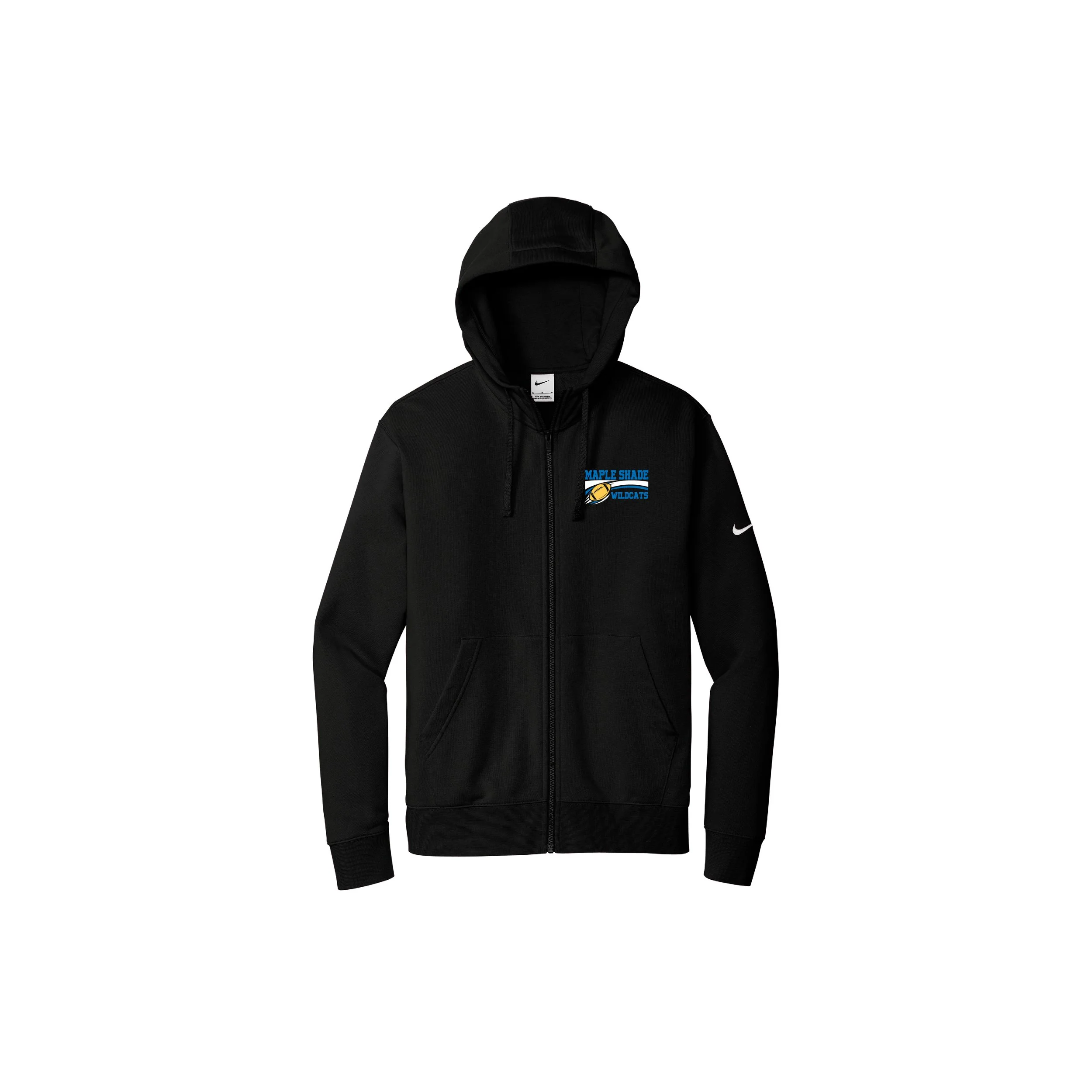 MSF-NKDR1513-D2 Nike Swoosh Sleeve Full Zip Sweatshirt