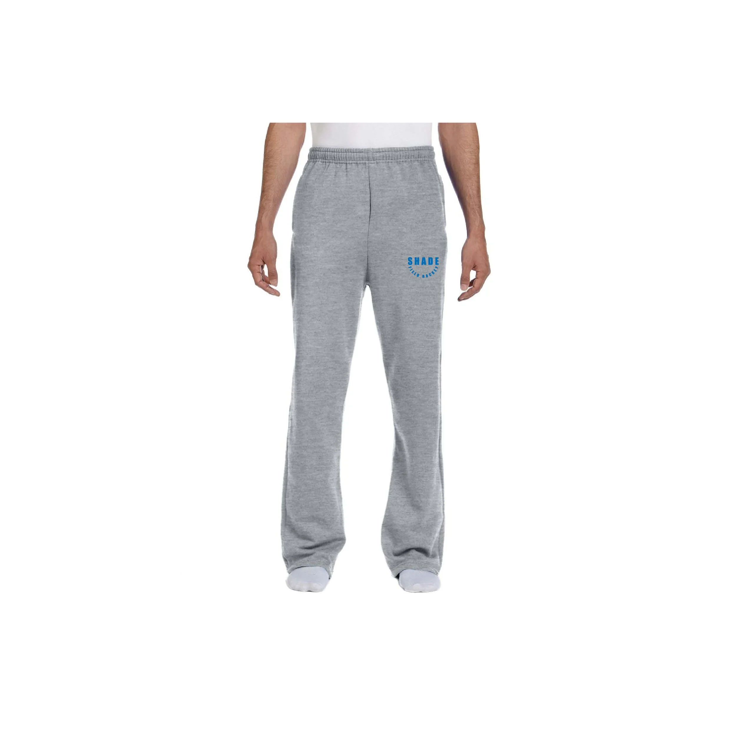 MSFH 974MP-D2 Adult Jerzees Open Bottom Sweatpants with Pockets!!!