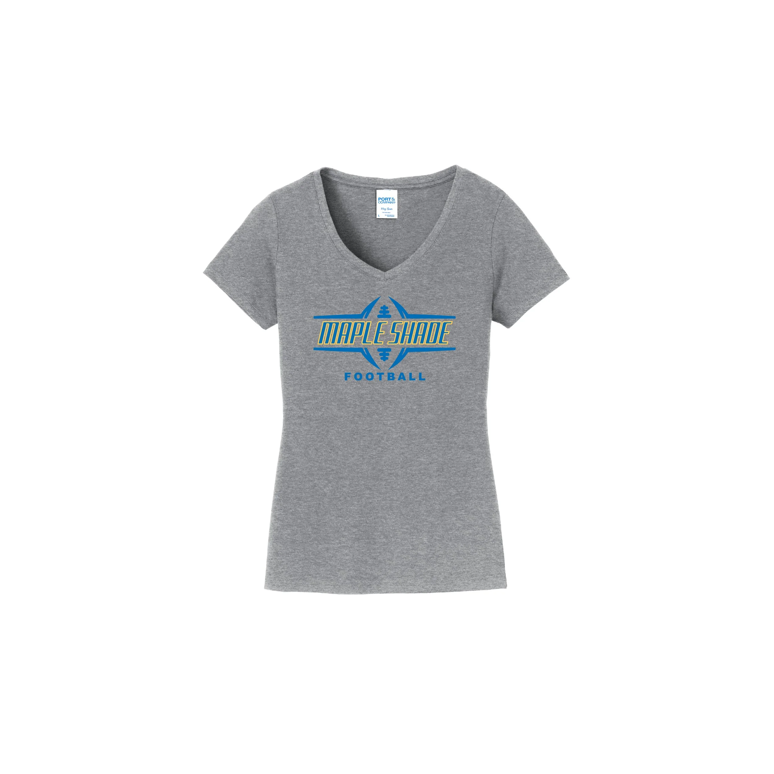 MSF-LPC450V-D1 Port & Company Ladies Ringspun V-Neck Tee