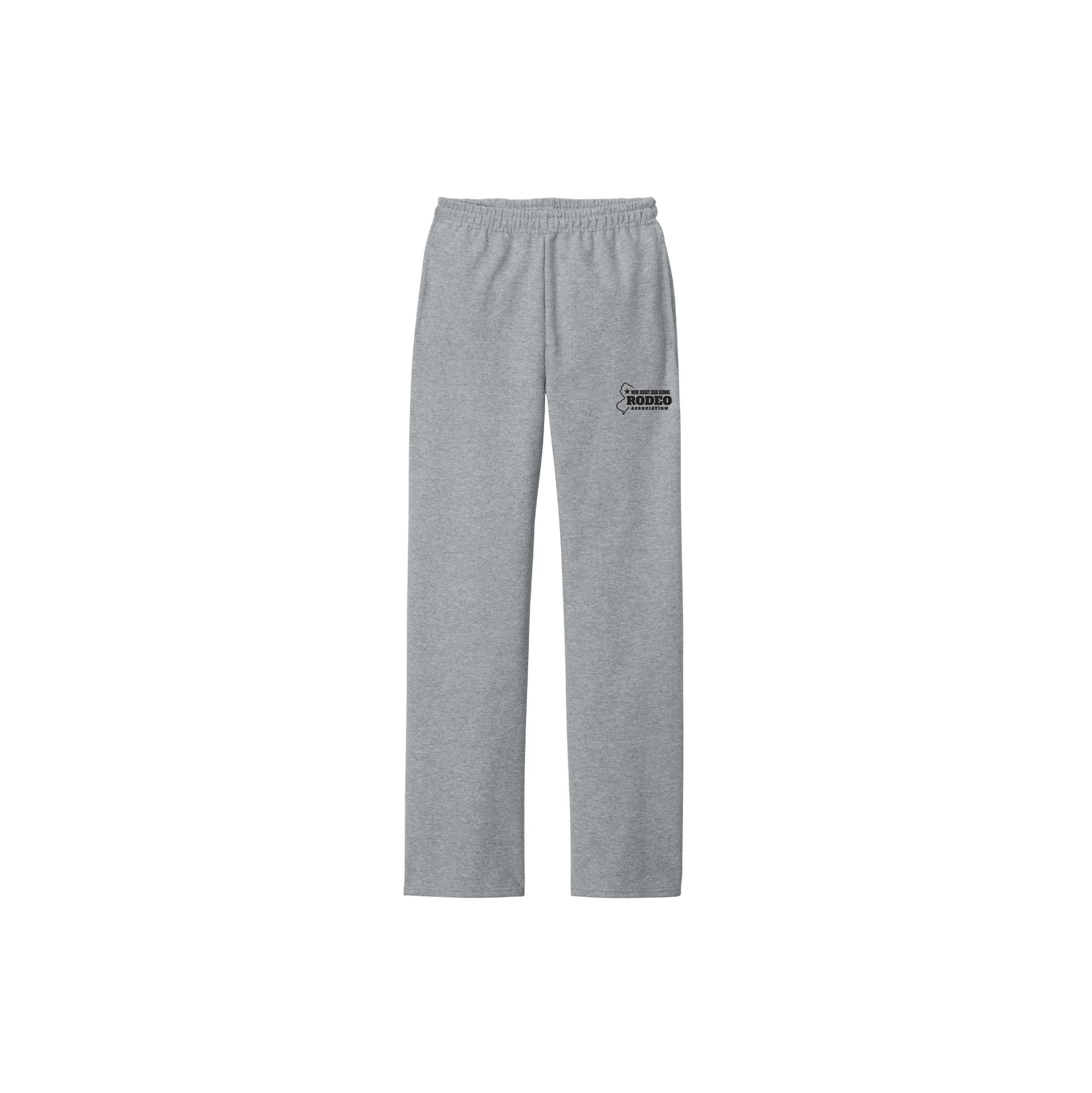NJHSRA-974MP Adult Open Bottom Sweatpants with Pockets!!