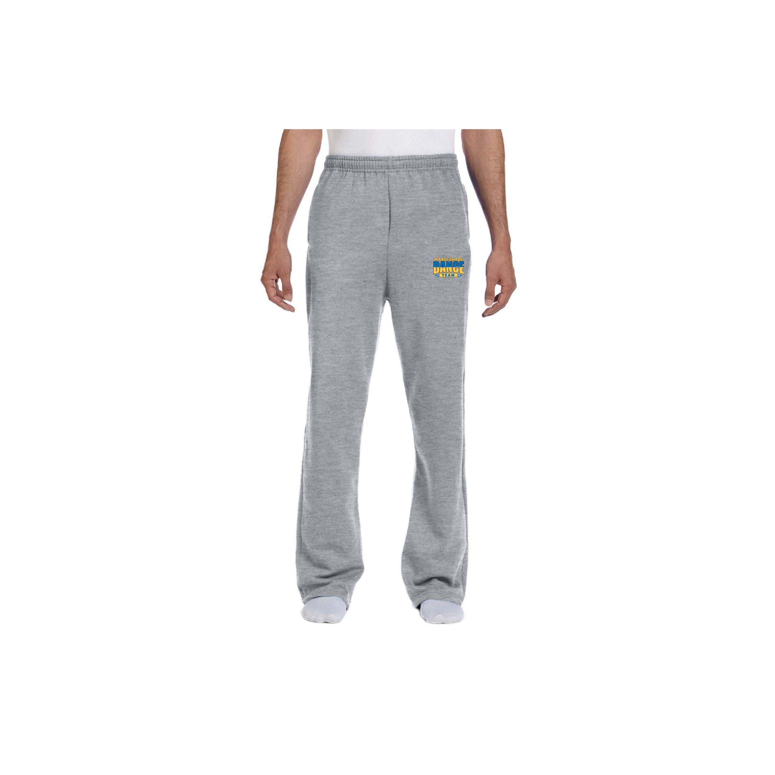 MSDANCE-974MP-D2 Jerzees Open Bottom Sweatpants with Pockets!