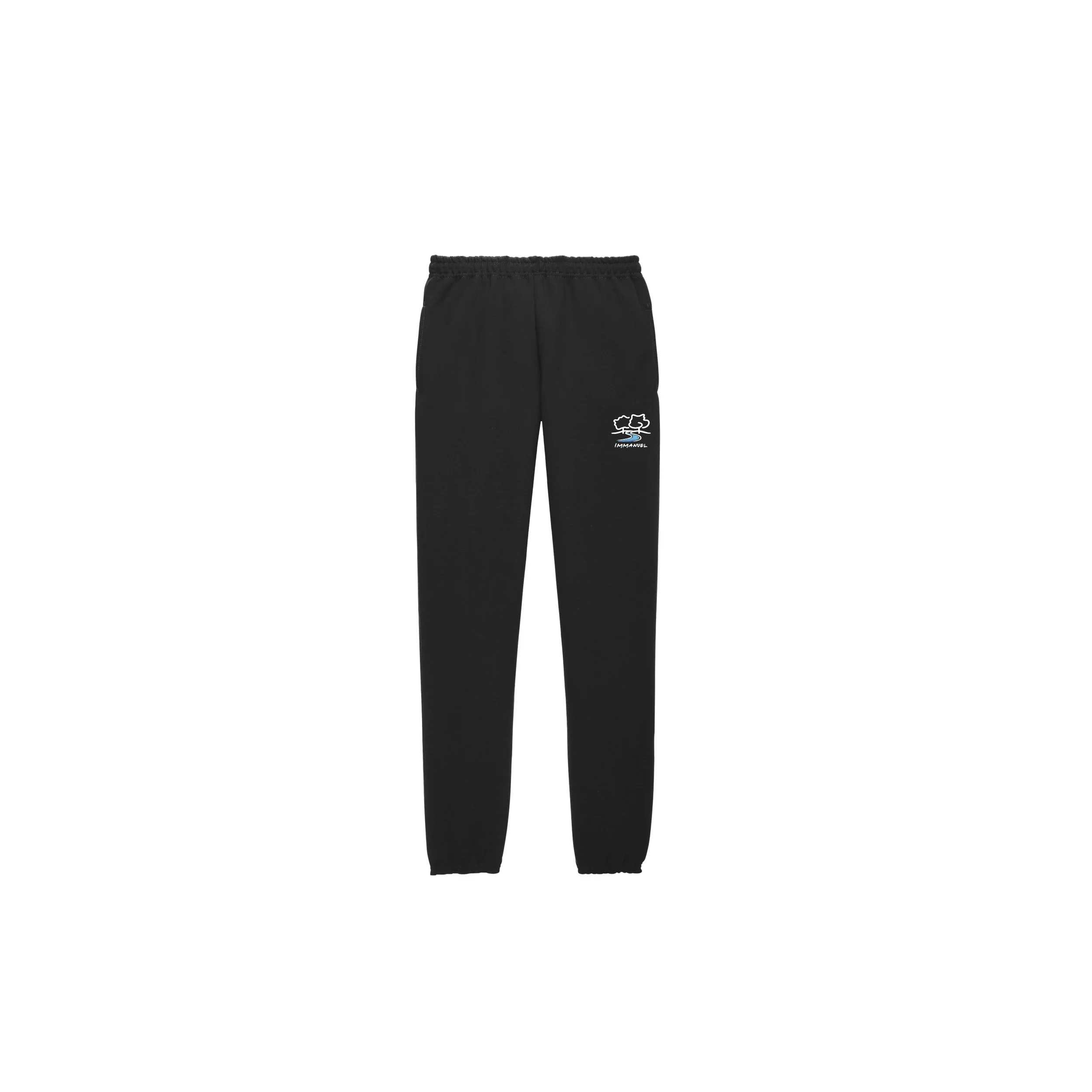 IM-4850MP Adult Jerzees Elastic Bottom Sweatpants with Pockets!!!