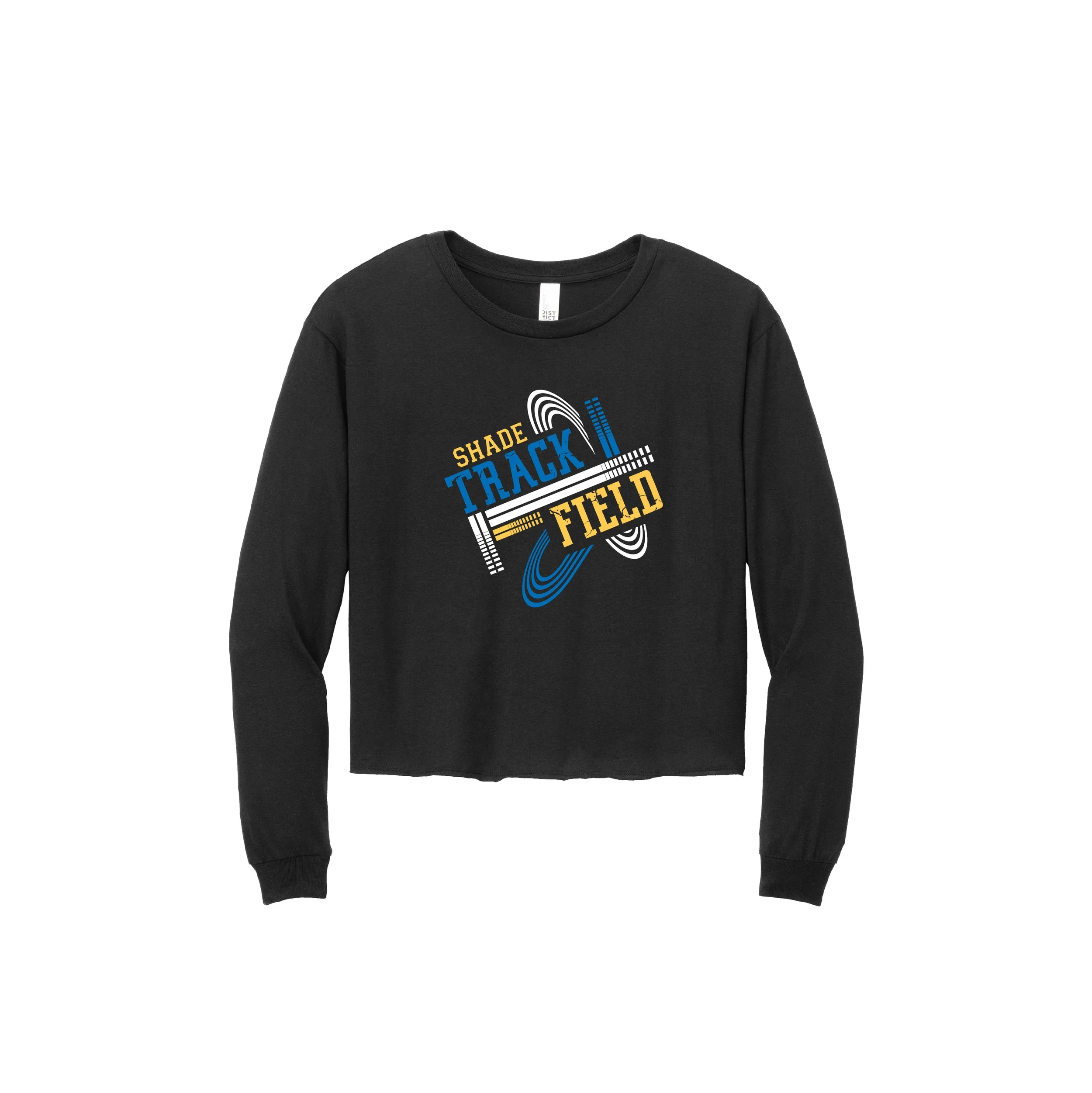 MSTF DT141-D3 Ladies District Crop Long Sleeve Tee!