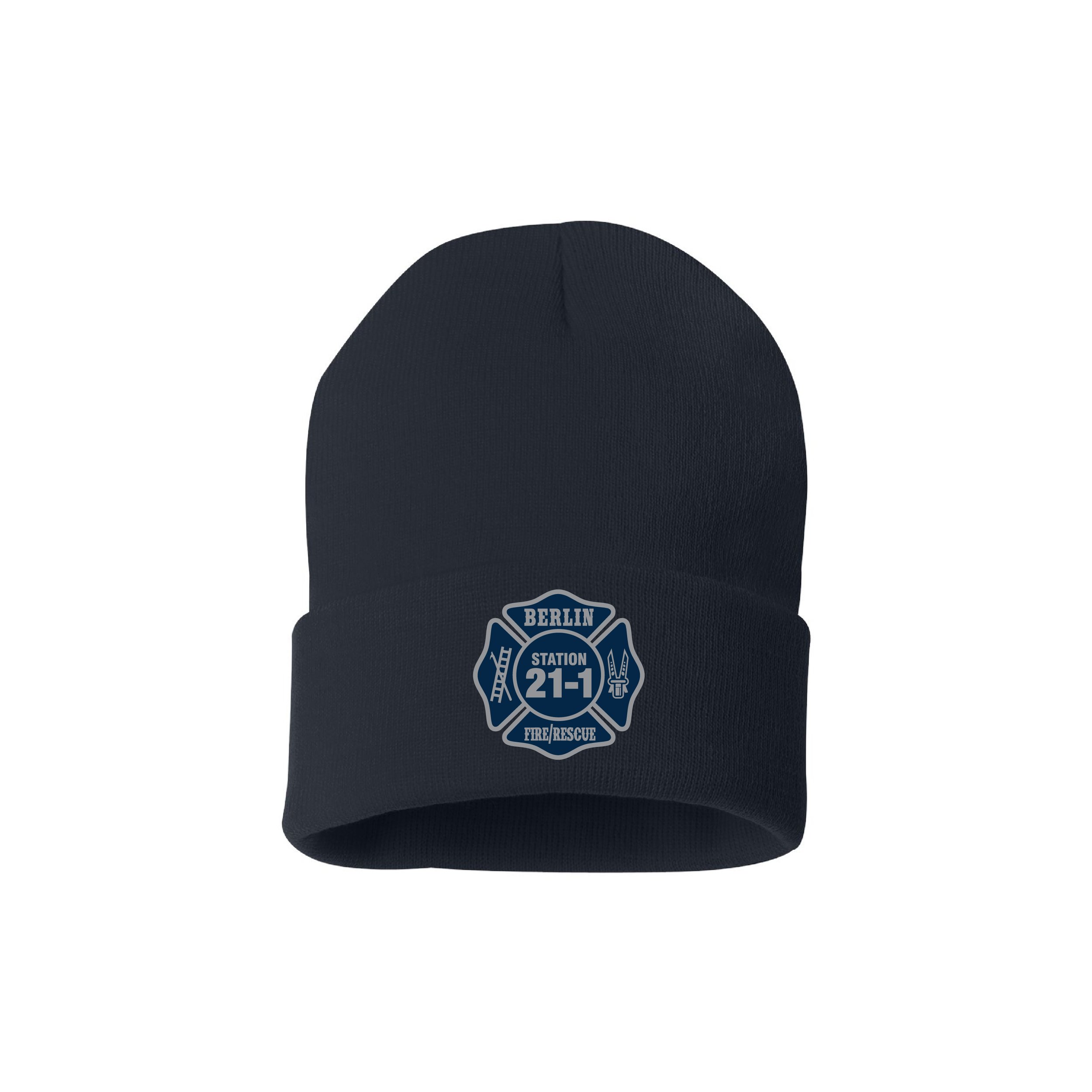 SP12BF-SUB Adult Sportsman Cuffed Beanie!!! Embroidered Logo!