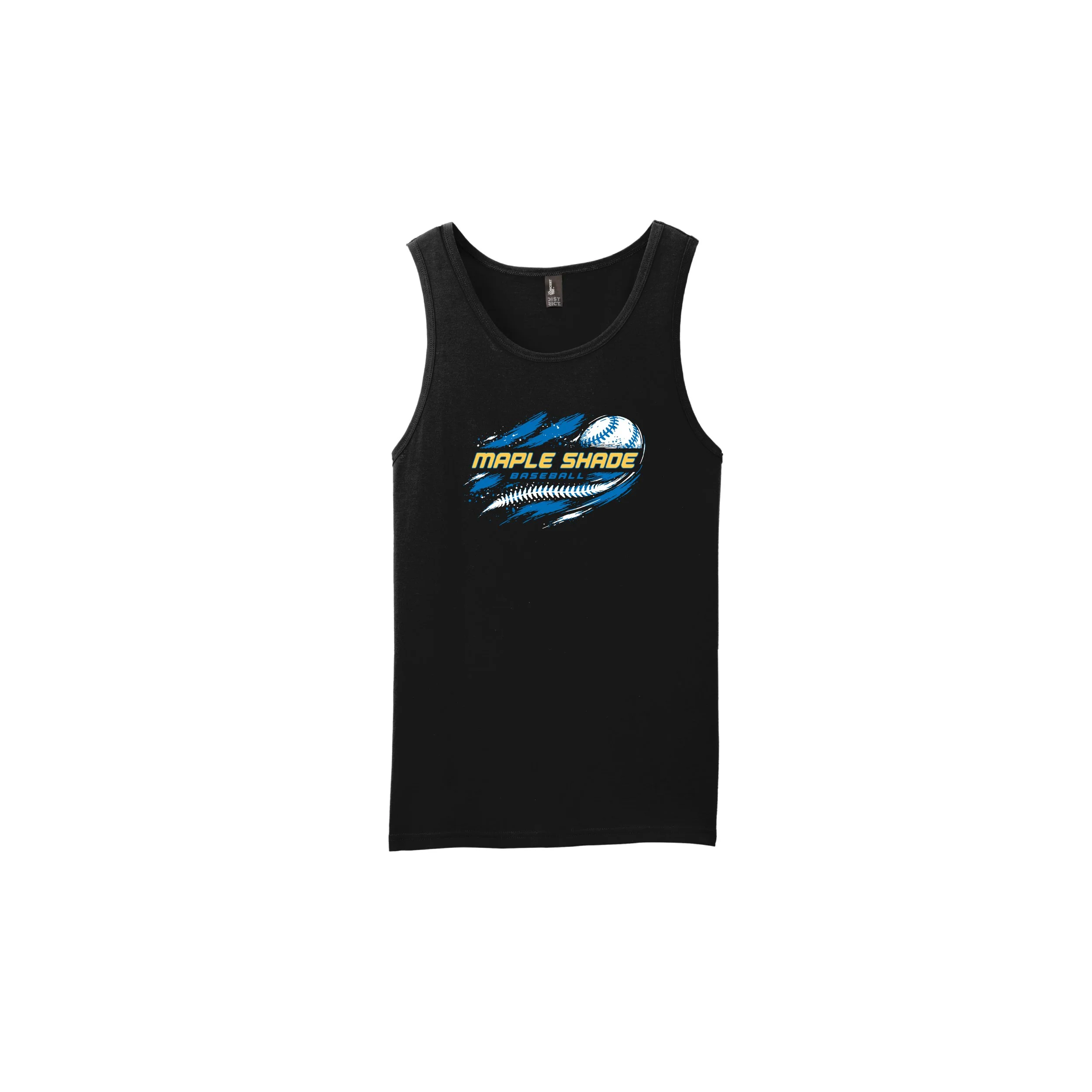 MSBASE-DT5300D2 District "Concert" Unisex Tank Top! Ringspun Cotton!!