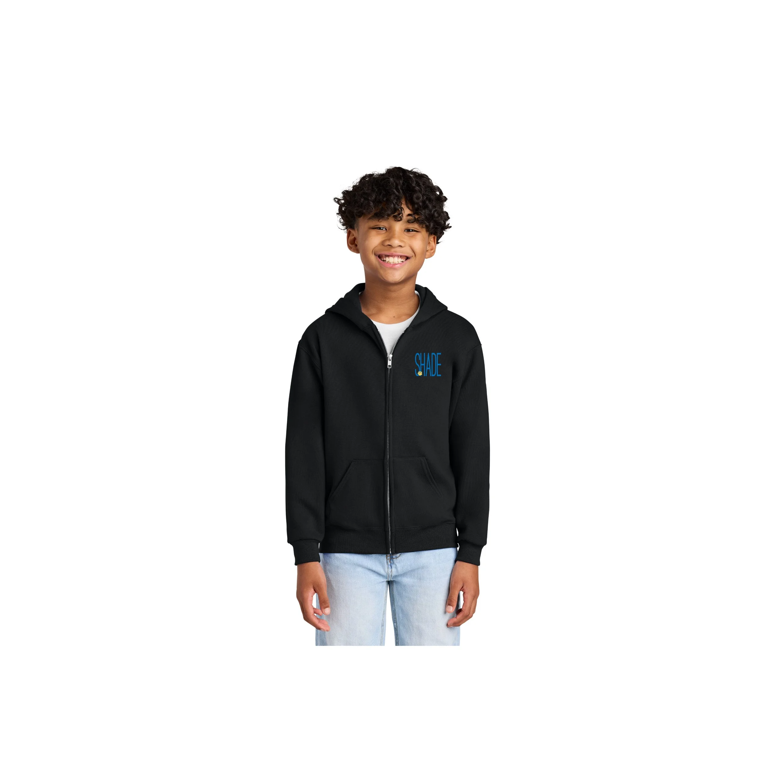 YS993B-YTALL  Youth Jerzees Full Zip Sweatshirt!
