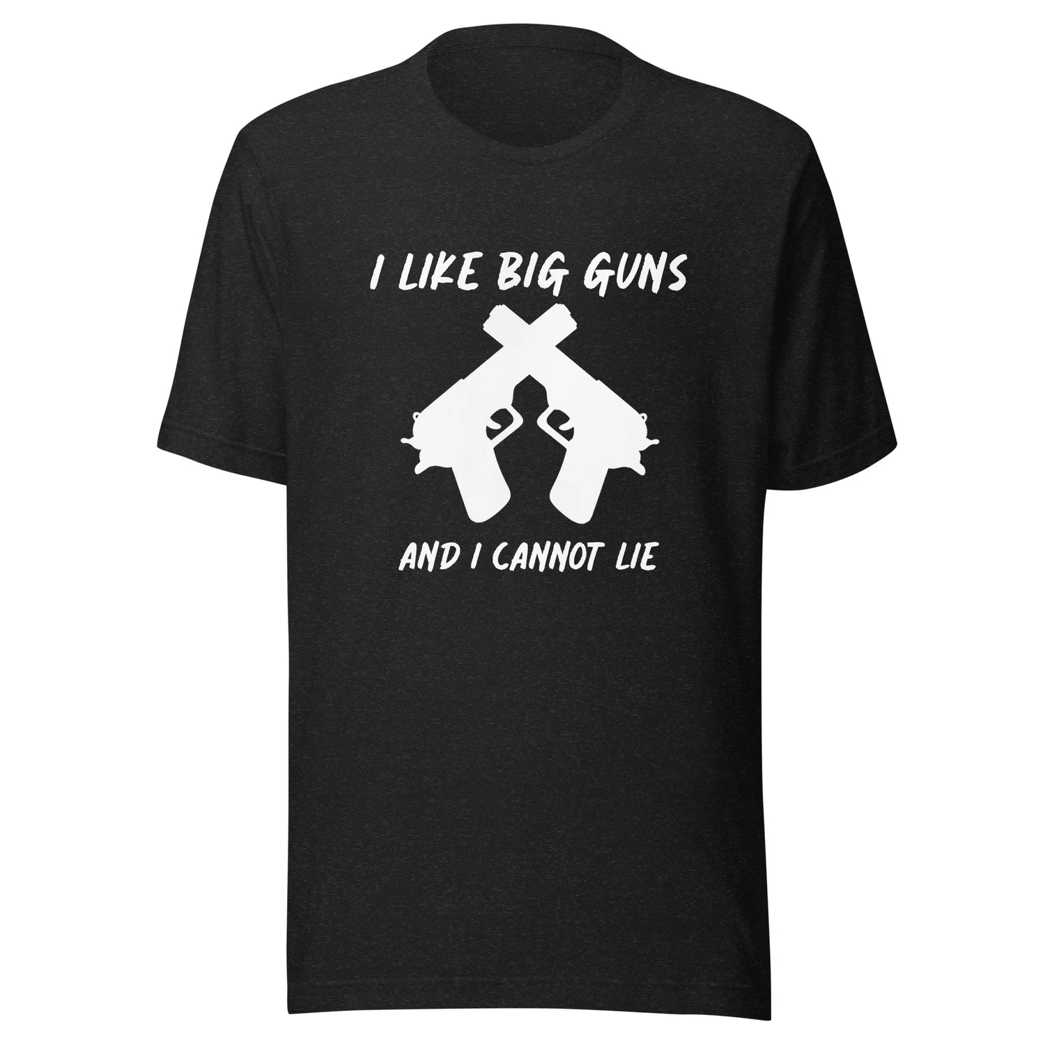 T-shirt Humour 'I LIKE BIG TRUCKS And I Cannot Lie' Taille XL Noir - Occasion Très Bon état