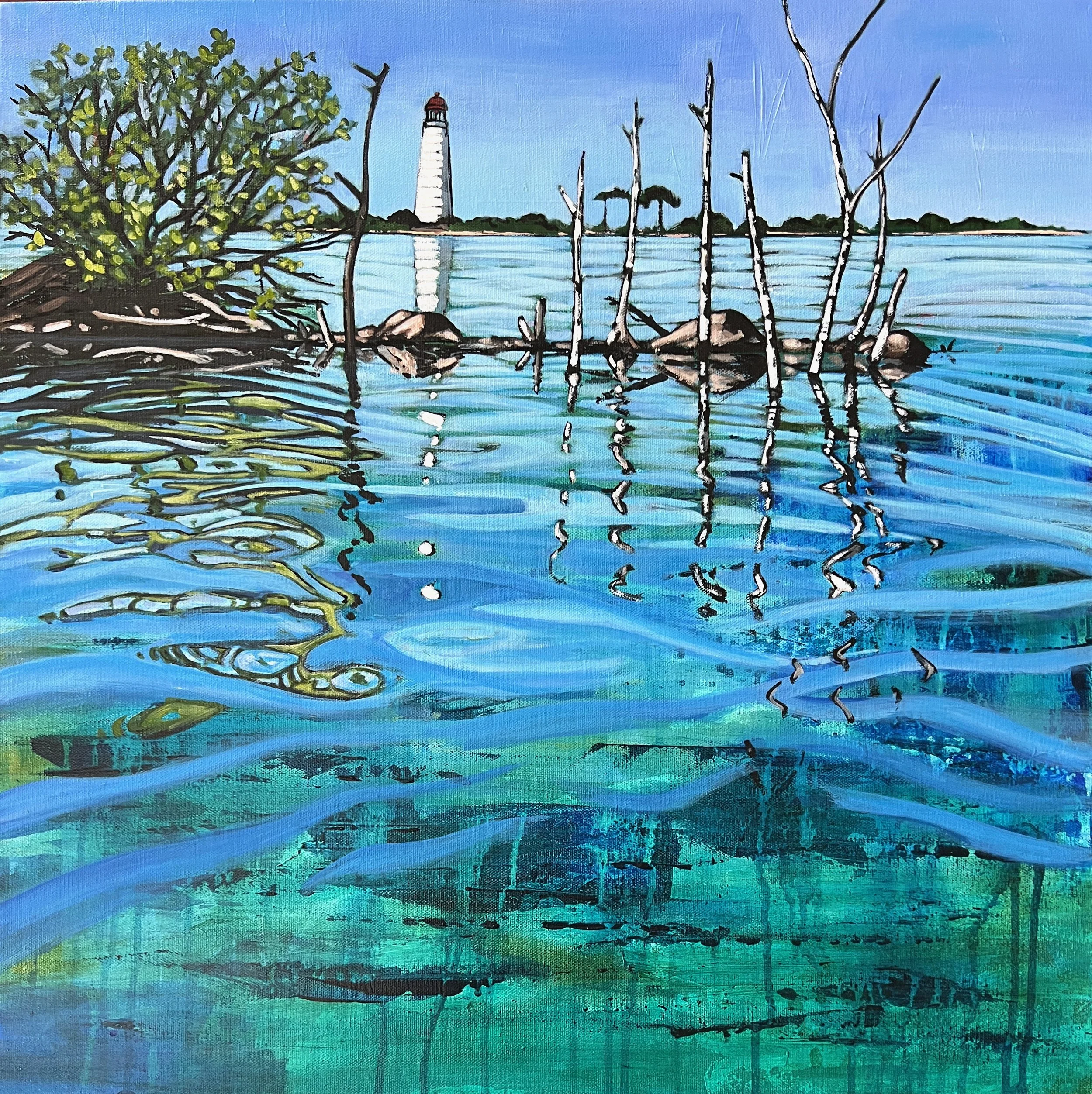 Bay Basking - SOLD