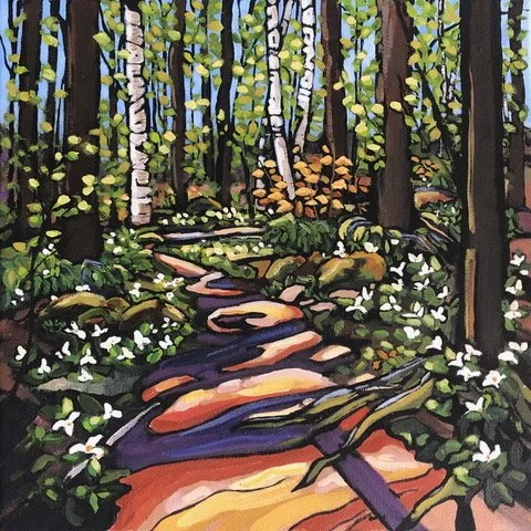 S16 'Trillium Parade', Petun Conservation Area,  Bruce Trail (Osler).