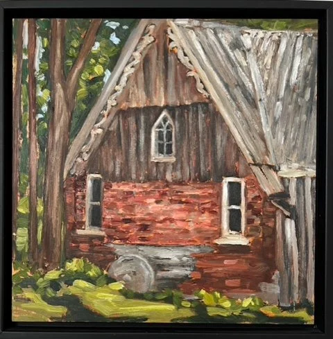 Swarthmore
12x12" Oil on Wood panel, framed
$350