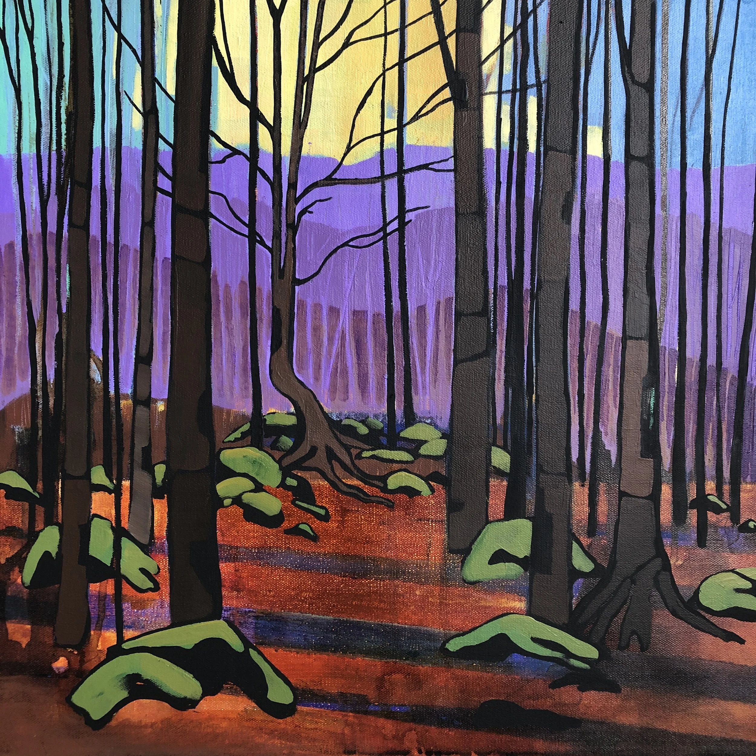 Another World, Kolapore Uplands
20"x20" Acrylic on canvas
SOLD