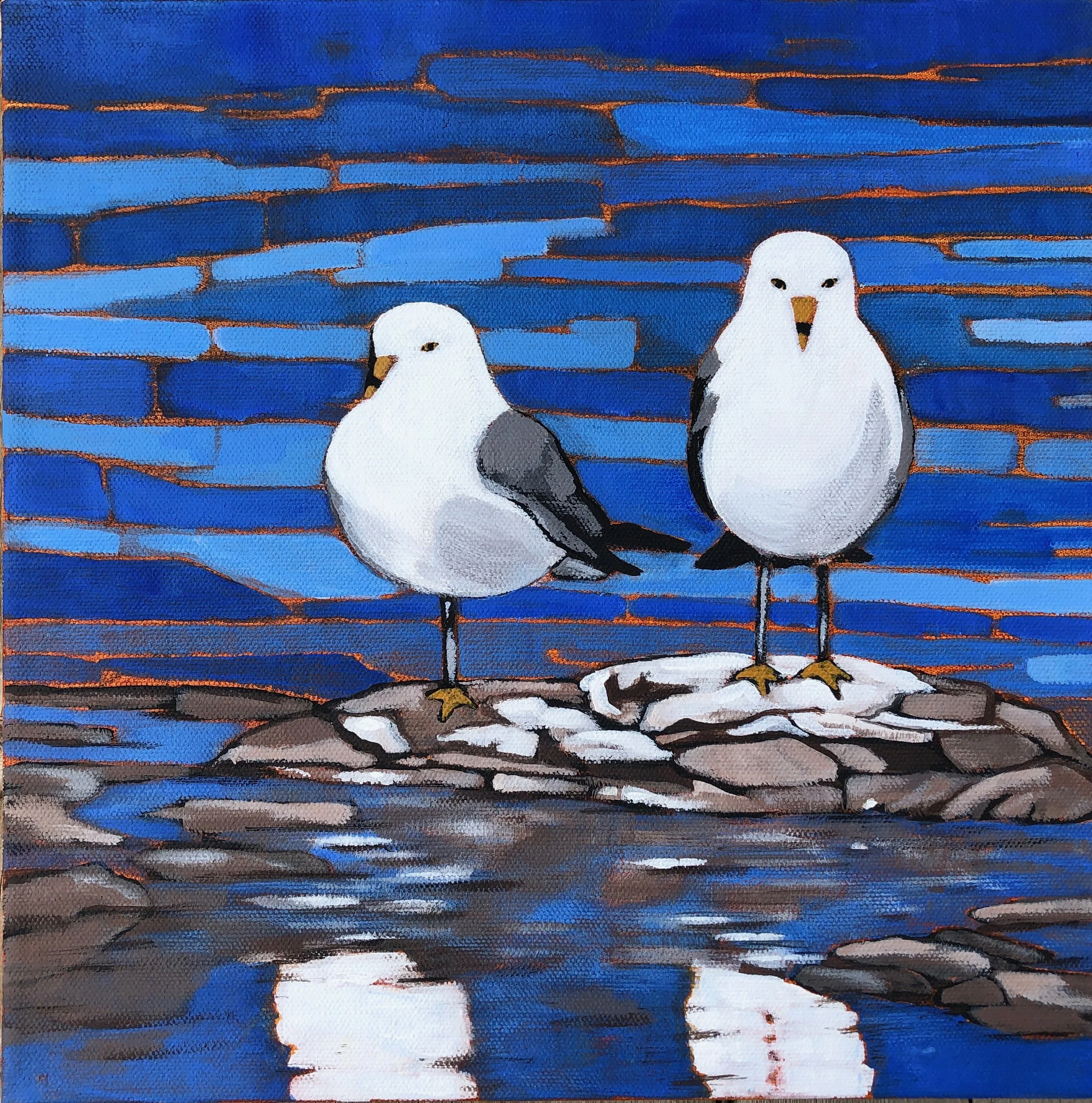 Bathing Beauties
12x12 Acrylic on canvas - SOLD