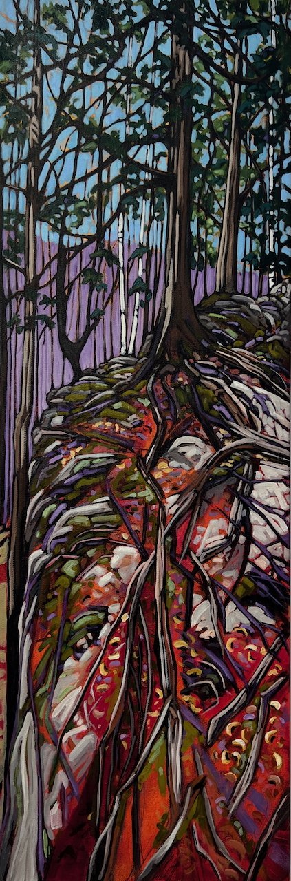 The Climb (Metcalfe)
36x12" Acrylic on canvas
$725