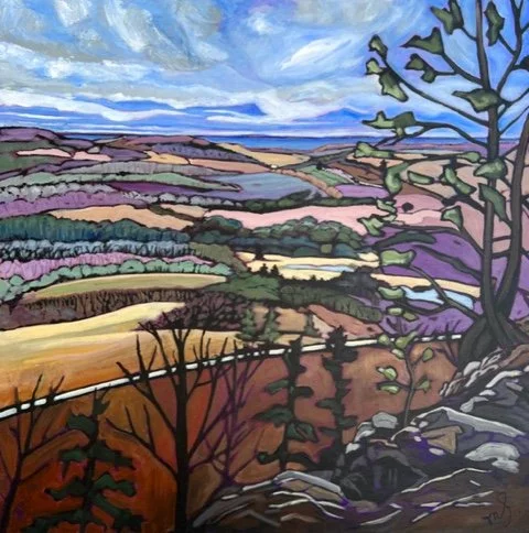 S10 'View to Metcalfe',  Bruce Trail