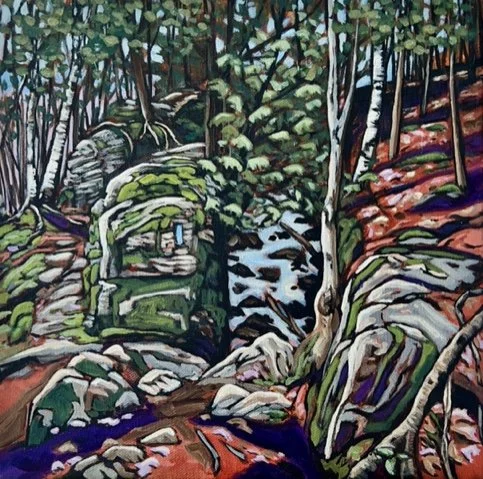 S28 'Metcalfe Rock",  Bruce trail.