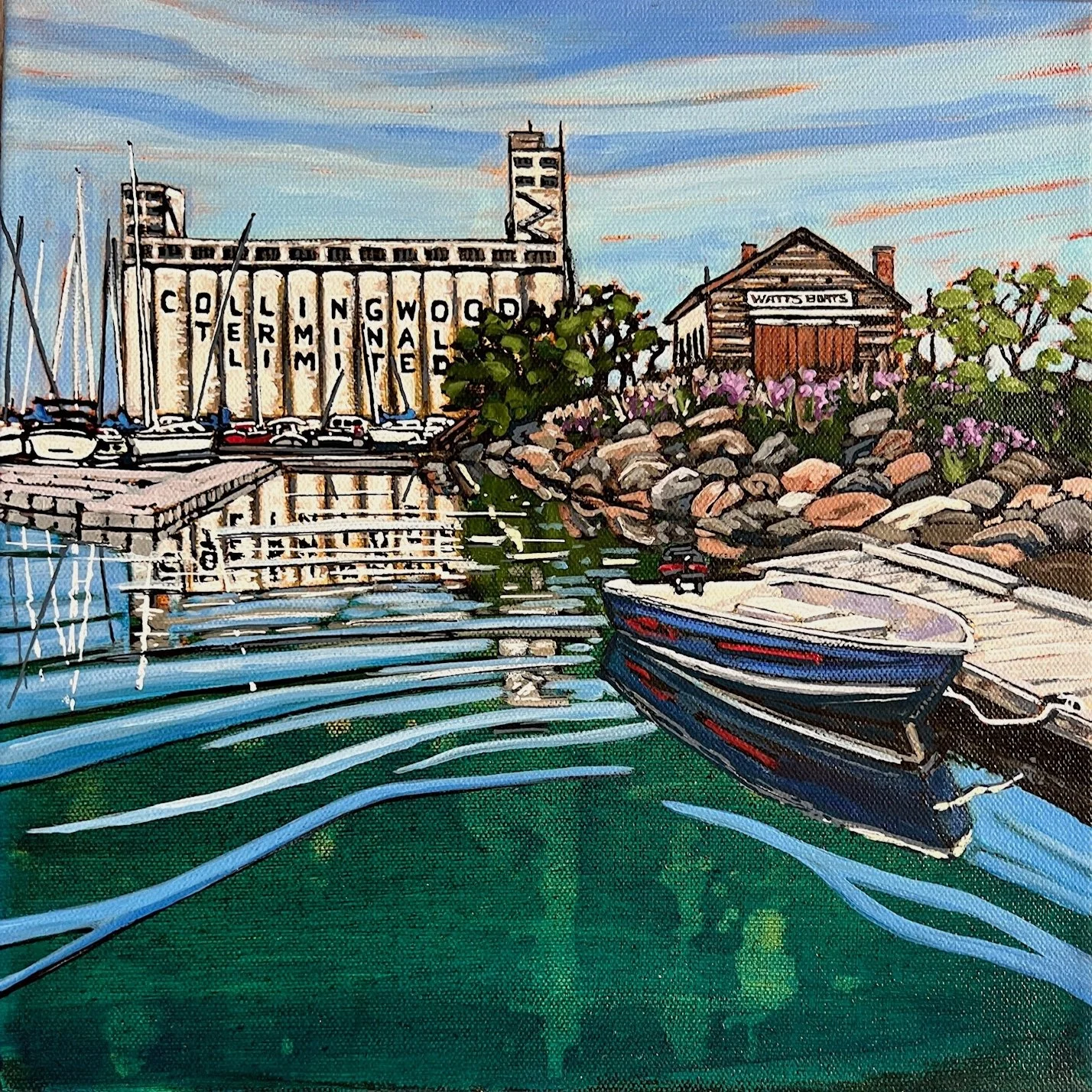 S40 Morning Glow, Collingwood Harbour