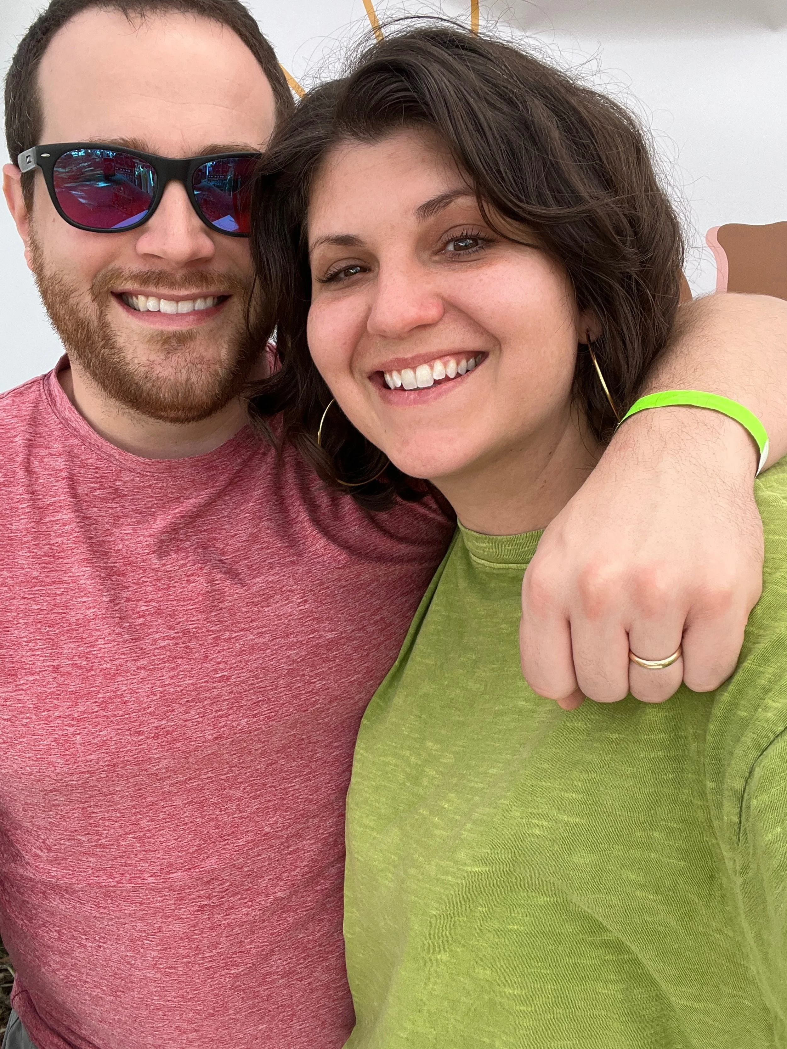 First Market selfie