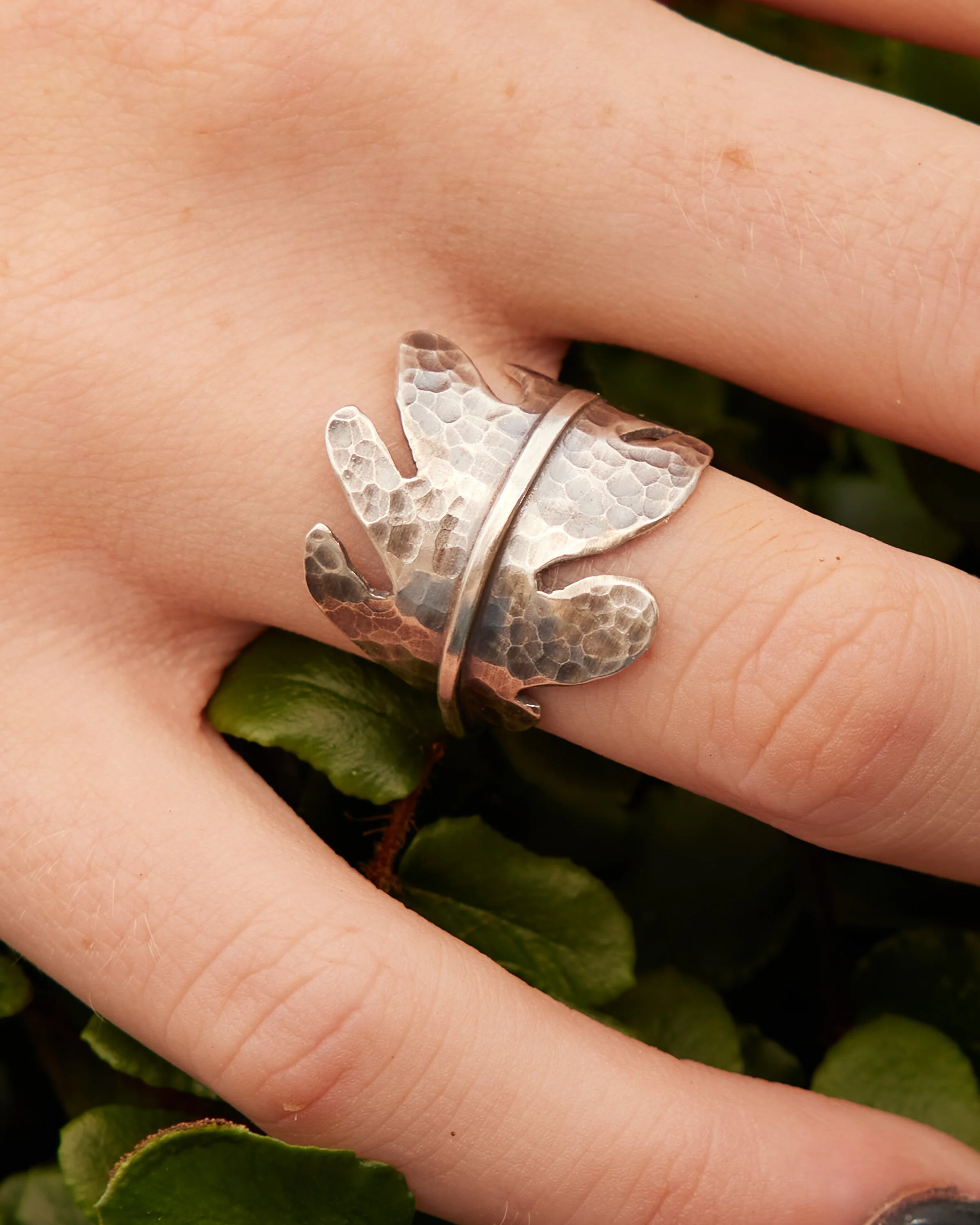Oak Leaf Rings