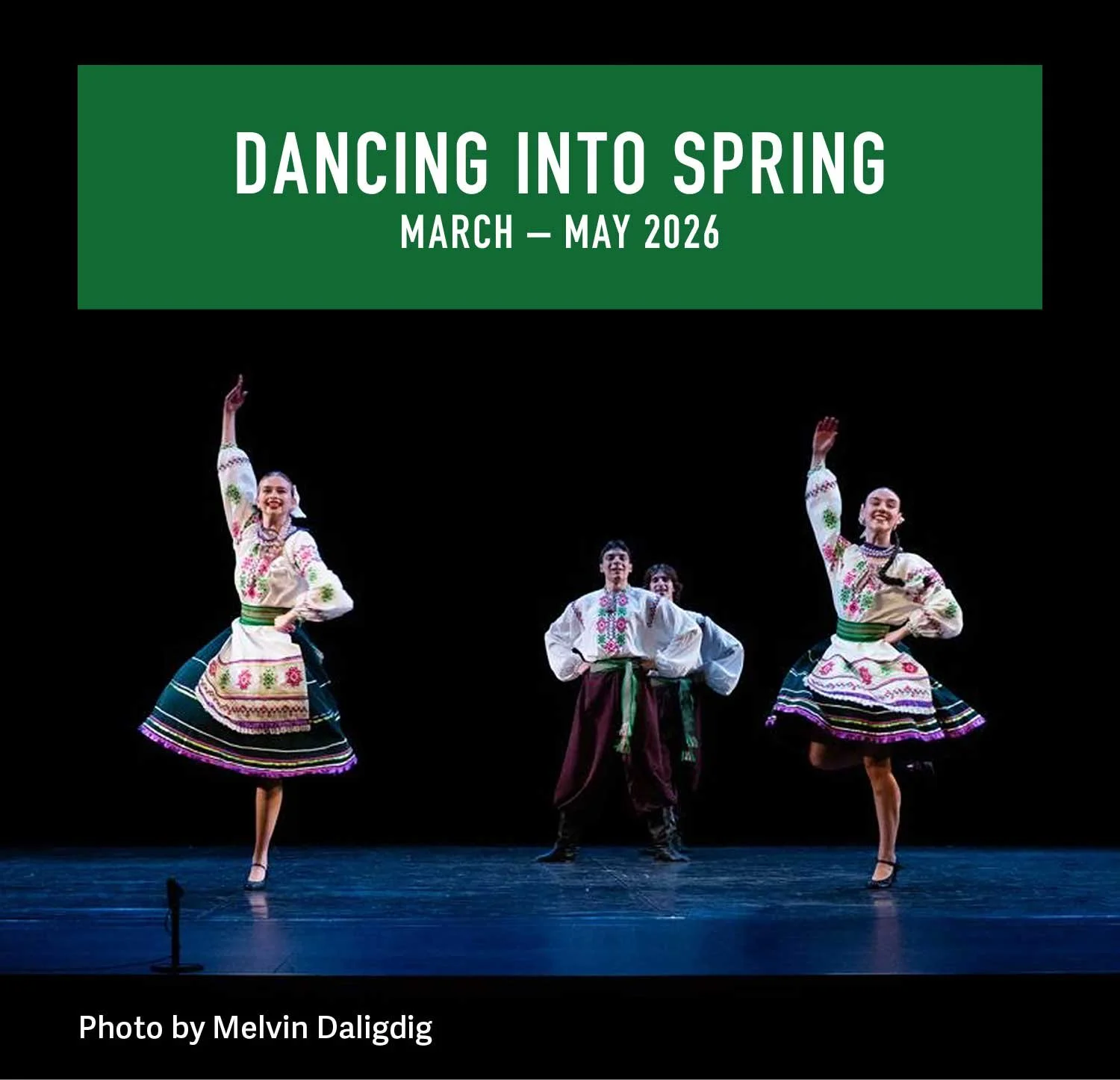 DANCING INTO SPRING