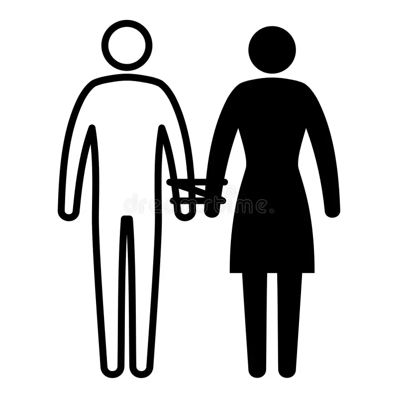 People bound together