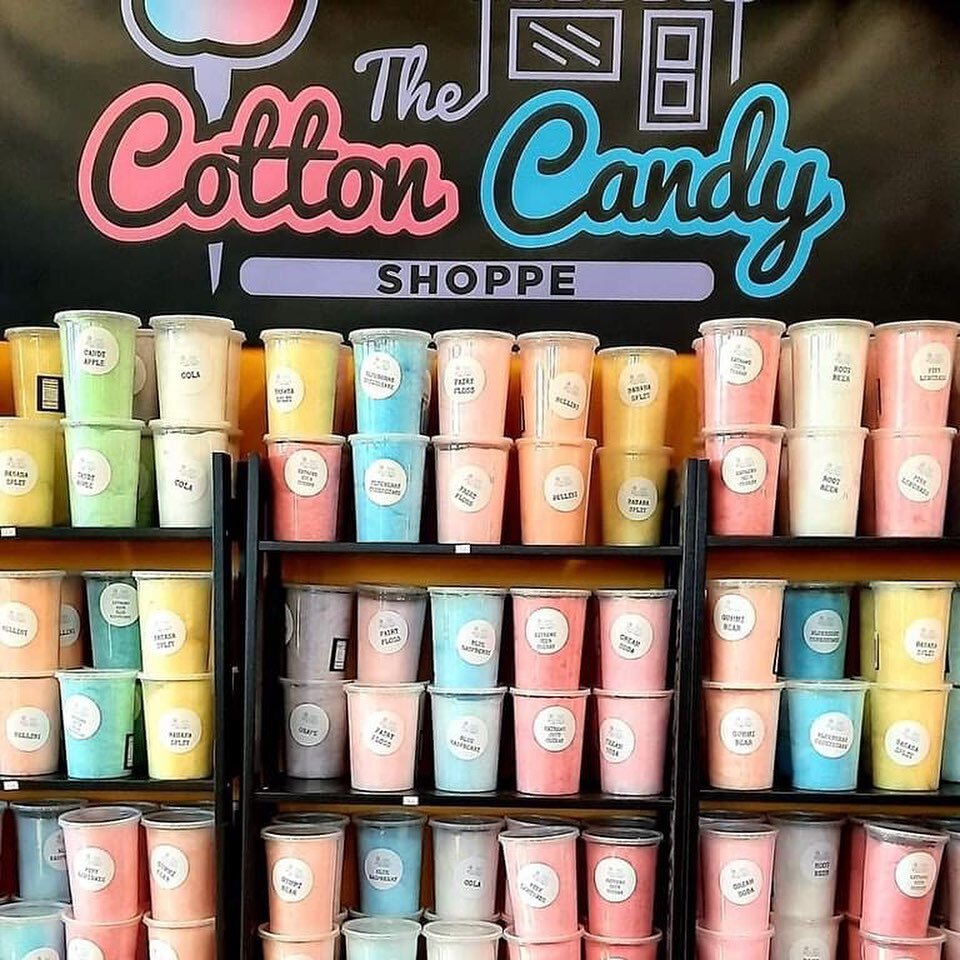 Meet the Makers - Wholly Handmade December 10/11

@thecottoncandyshoppecanada 

The Cotton Candy Shoppe is a local Fort Saskatchewan business. We product over 100 flavours of Cotton Candy! Find our product at all major grocery stores or at our retail