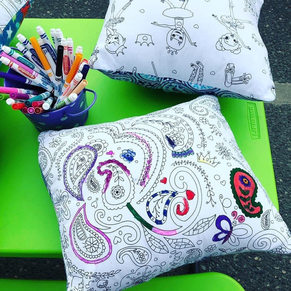 Meet the Makers - Wholly Handmade December 10/11

@colourmecushions 

Colour Me Cushions creates pillows, blankets, superhero capes and reusable sandwich bags that can be coloured, washed, and coloured again, over and over! Hours of colouring fun!!