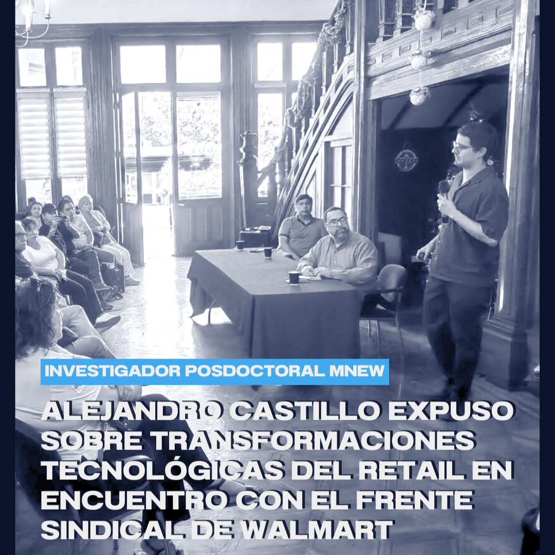 Alejandro Castillo expuso sobre transformaciones tecnológicas del retail en encuentro con el Frente Sindical de Walmart