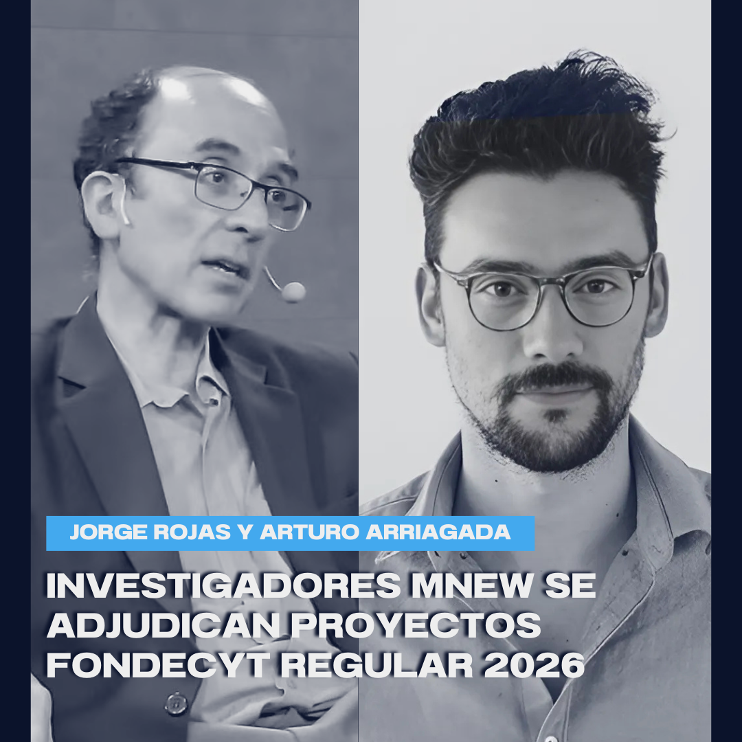 Investigadores MNEW se adjudican proyectos Fondecyt Regular 2026